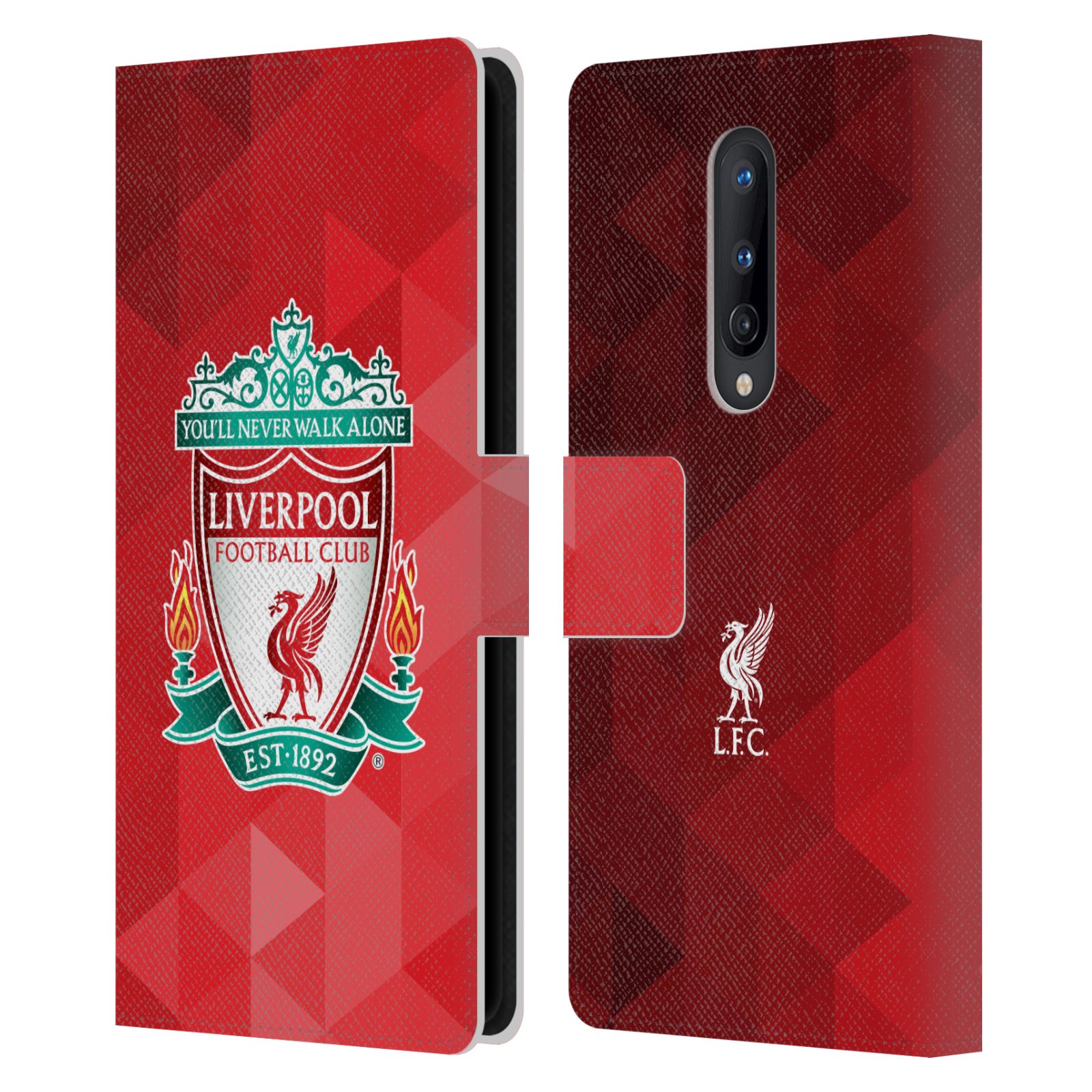 OFFICIAL LIVERPOOL FOOTBALL CLUB CREST 1 PU LEATHER BOOK CASE FOR ONEPLUS PHONES - Picture 14 of 19