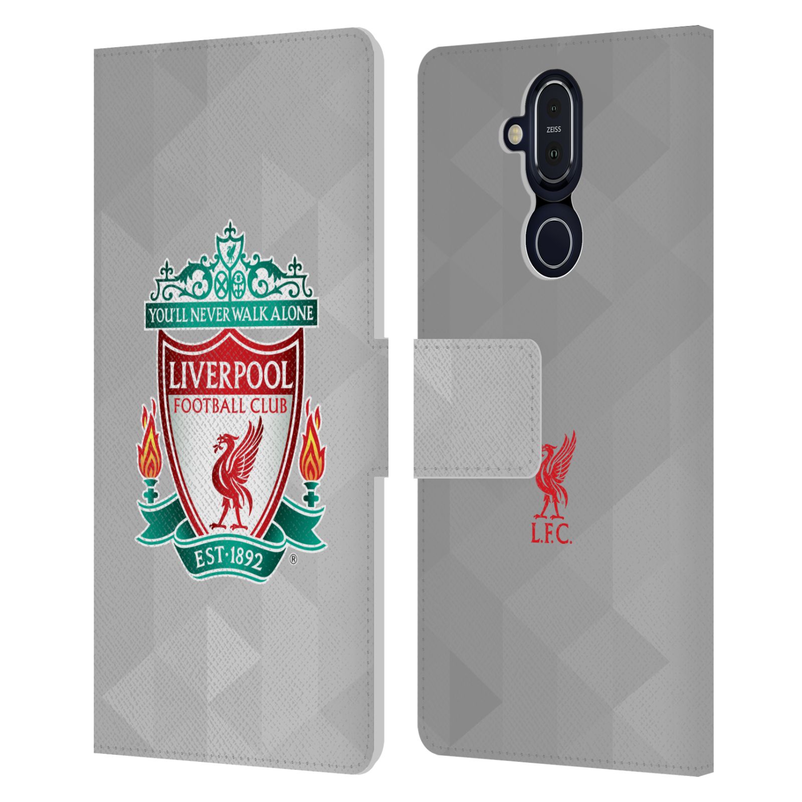OFFICIAL LIVERPOOL FOOTBALL CLUB CREST 1 PU LEATHER BOOK CASE FOR NOKIA PHONES - Picture 18 of 19