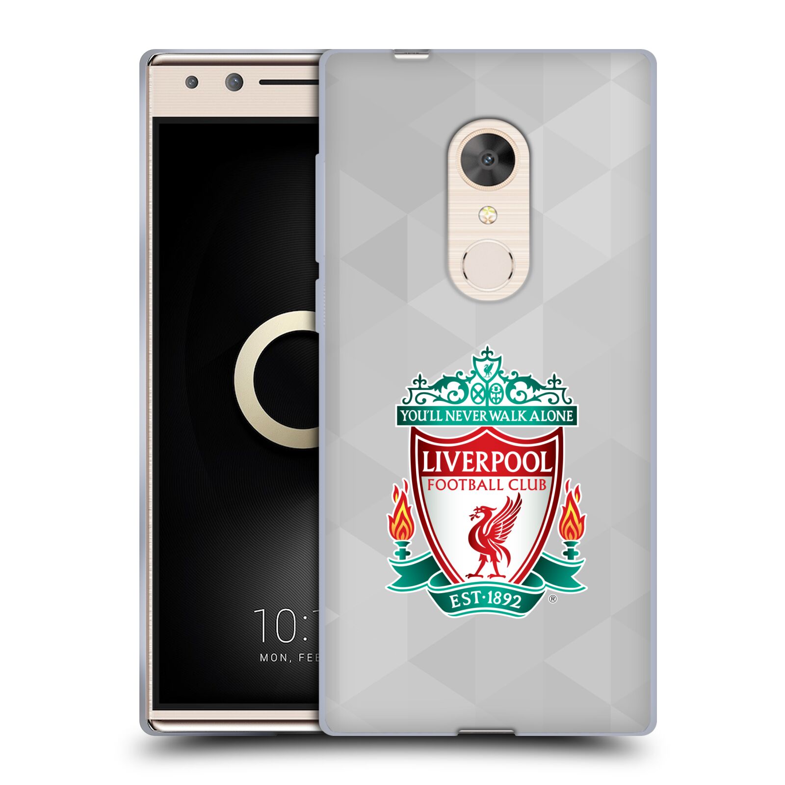 OFFICIAL LIVERPOOL FOOTBALL CLUB CREST 1 SOFT GEL CASE FOR ALCATEL PHONES - Picture 19 of 20
