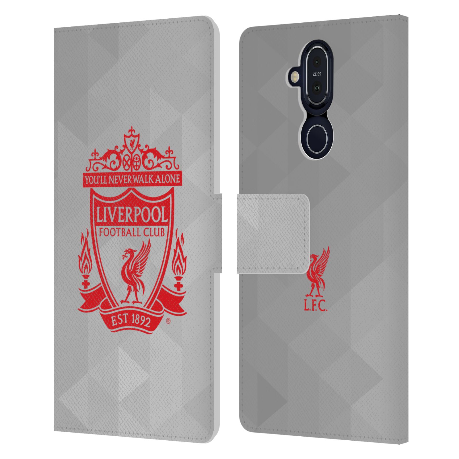 OFFICIAL LIVERPOOL FOOTBALL CLUB CREST 1 PU LEATHER BOOK CASE FOR NOKIA PHONES - Picture 19 of 19
