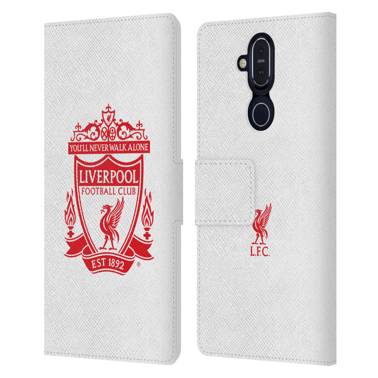 OFFICIAL LIVERPOOL FOOTBALL CLUB CREST 1 PU LEATHER BOOK CASE FOR NOKIA PHONES - Picture 17 of 19