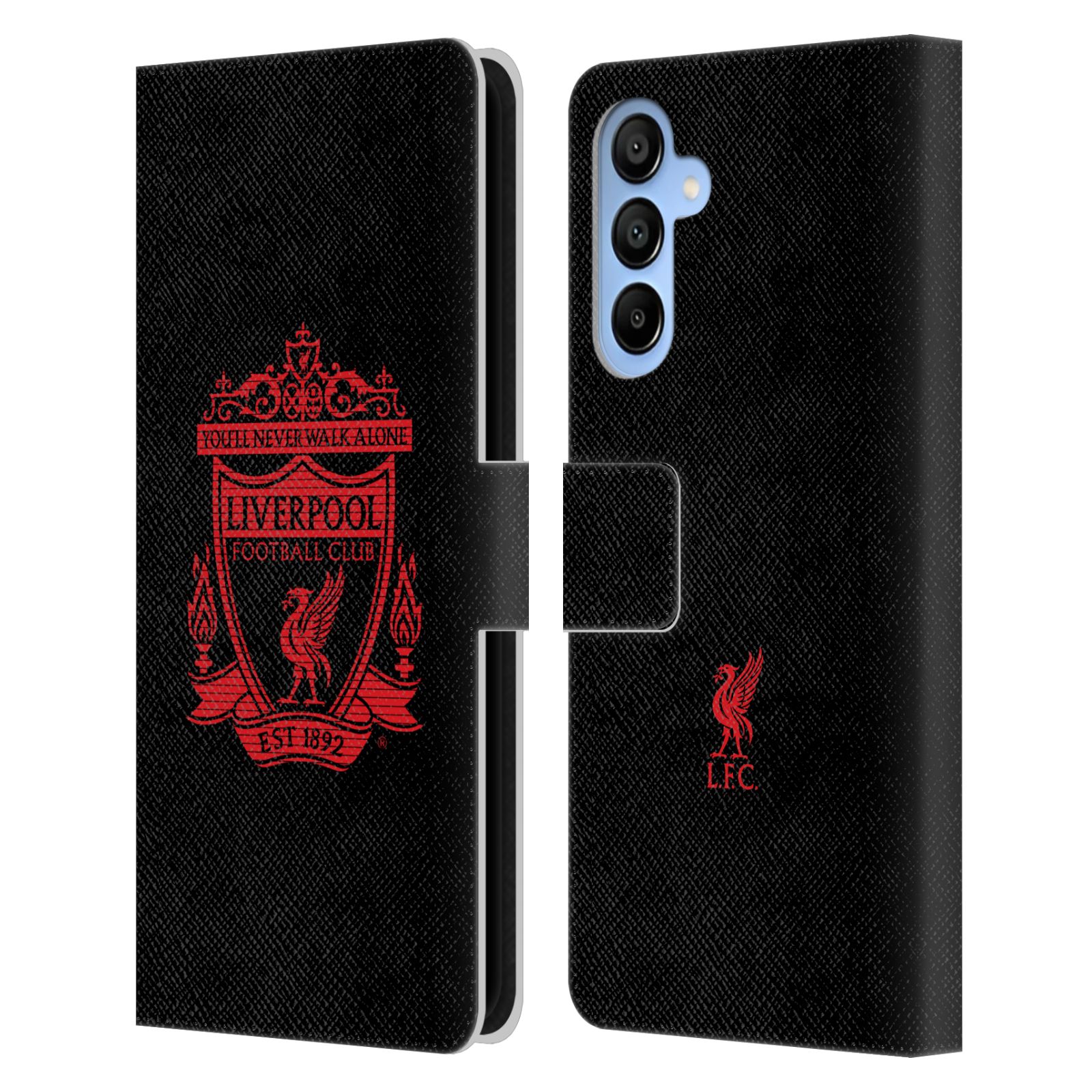 Black 1 Leather Wallet Case for Galaxy A16 5G