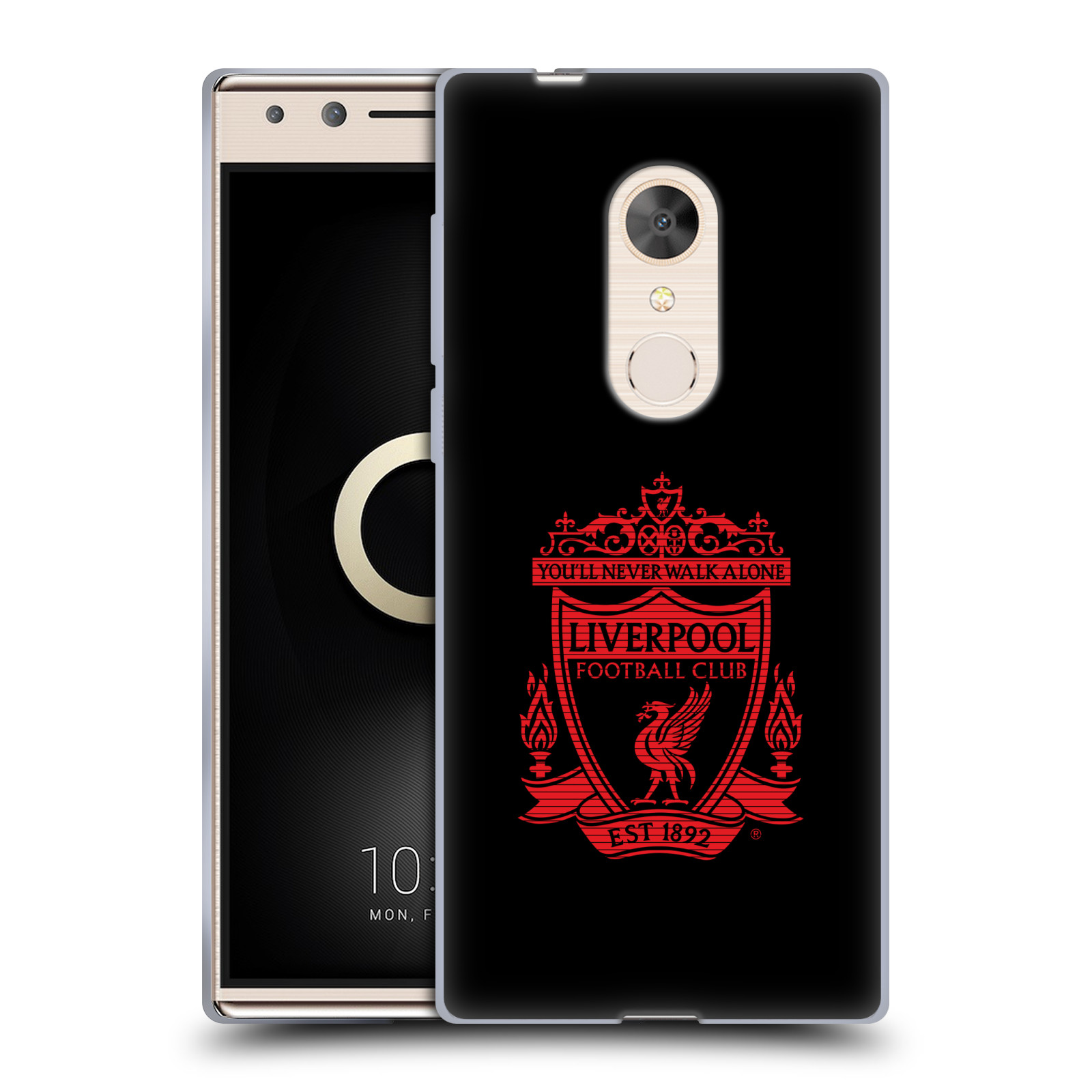 OFFICIAL LIVERPOOL FOOTBALL CLUB CREST 2 SOFT GEL CASE FOR ALCATEL PHONES - Picture 8 of 17