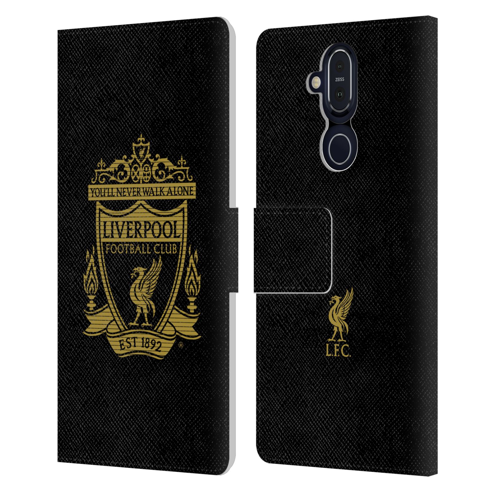 OFFICIAL LIVERPOOL FOOTBALL CLUB CREST 2 PU LEATHER BOOK CASE FOR NOKIA PHONES - Picture 8 of 16