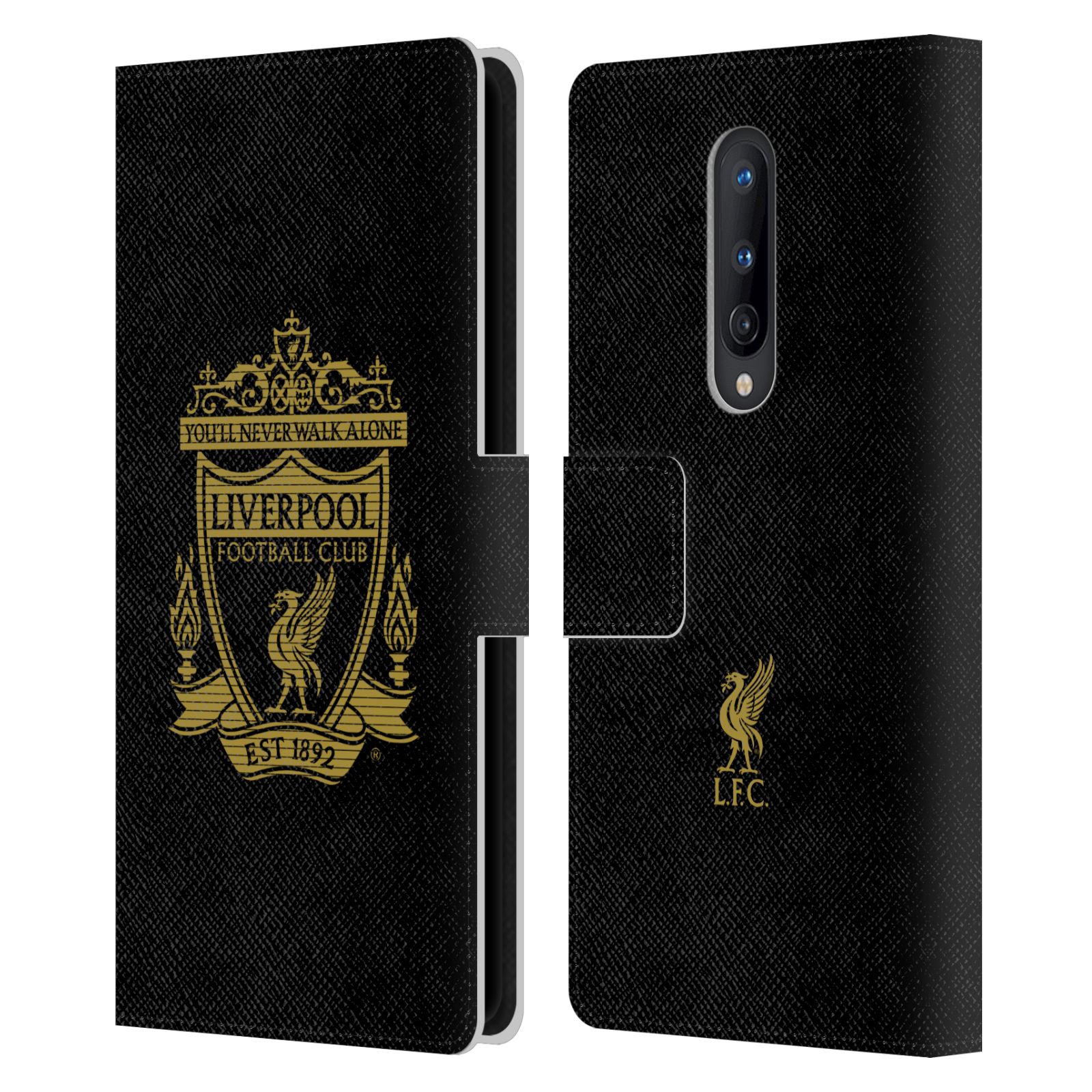 OFFICIAL LIVERPOOL FOOTBALL CLUB CREST 2 PU LEATHER BOOK CASE FOR ONEPLUS PHONES - Picture 8 of 16