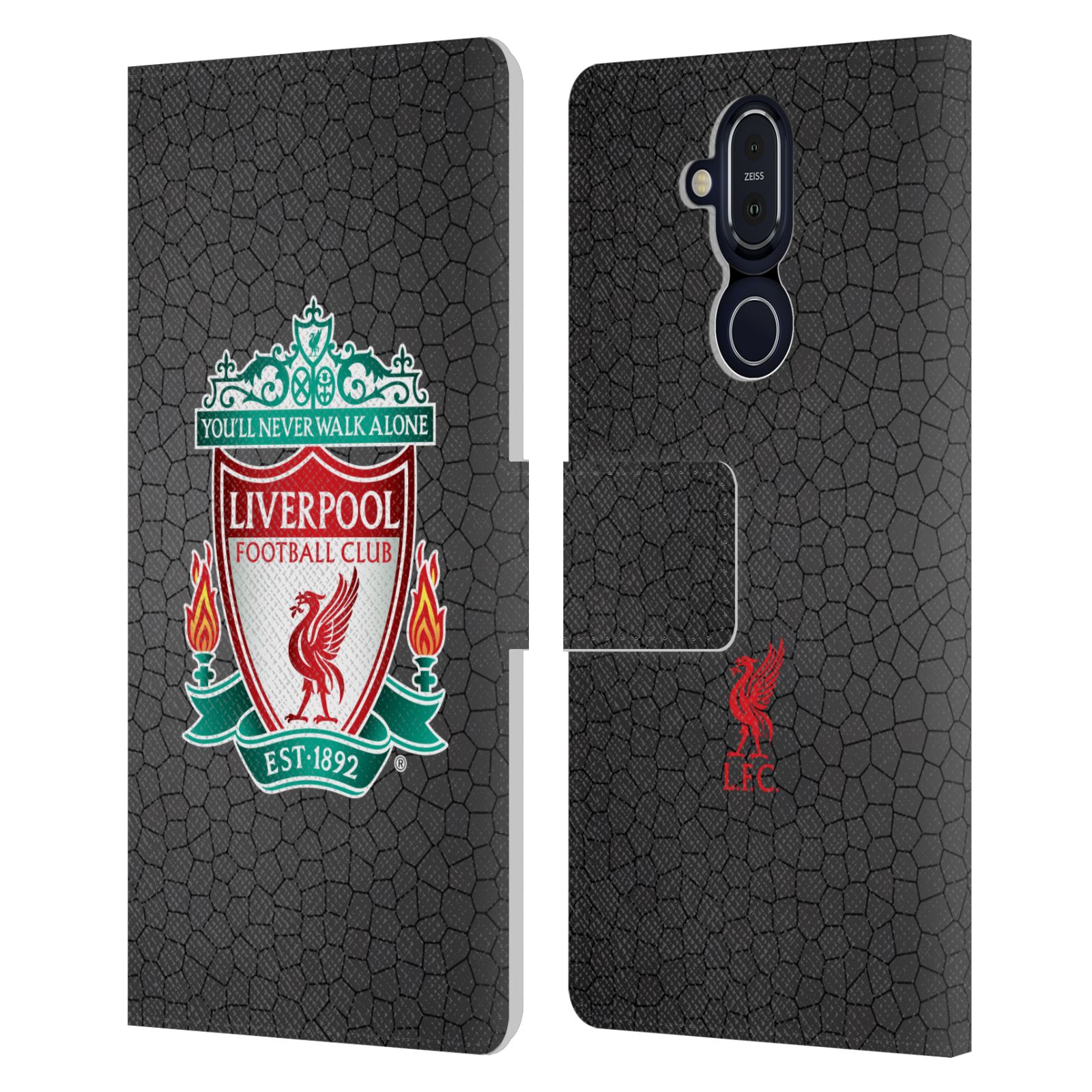 OFFICIAL LIVERPOOL FOOTBALL CLUB CREST 2 PU LEATHER BOOK CASE FOR NOKIA PHONES - Picture 9 of 16
