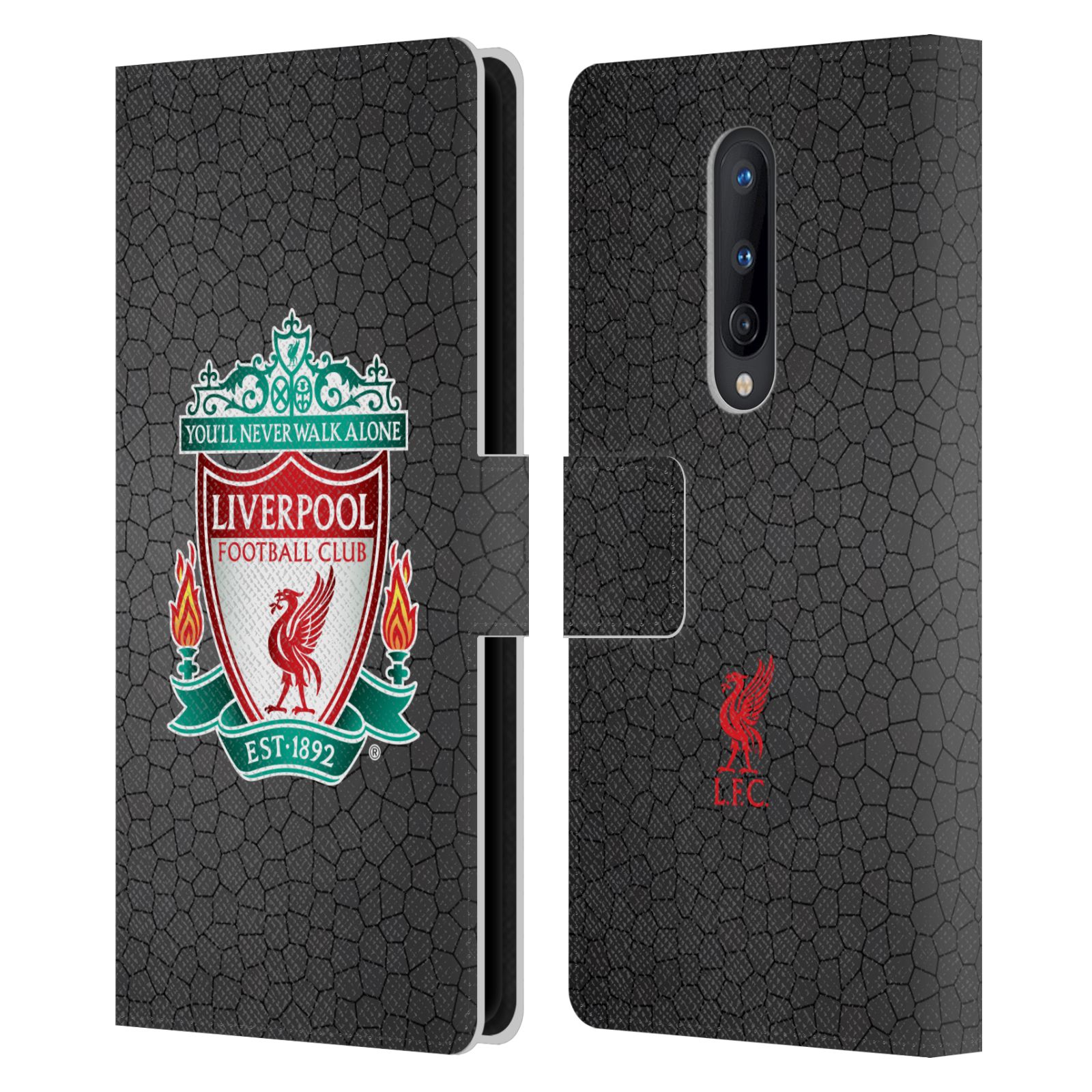 OFFICIAL LIVERPOOL FOOTBALL CLUB CREST 2 PU LEATHER BOOK CASE FOR ONEPLUS PHONES - Picture 9 of 16
