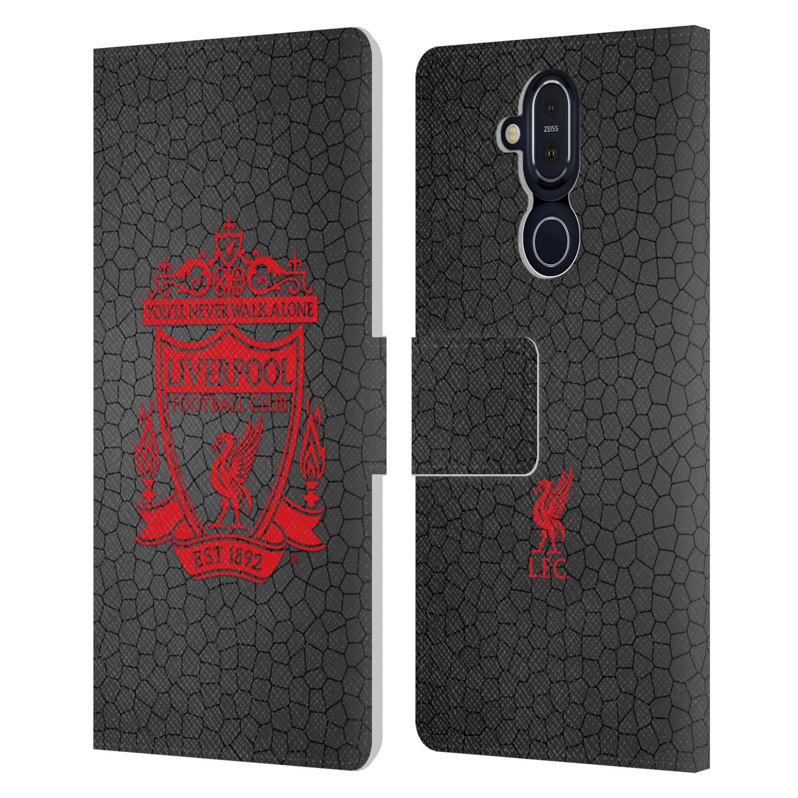 OFFICIAL LIVERPOOL FOOTBALL CLUB CREST 2 PU LEATHER BOOK CASE FOR NOKIA PHONES - Picture 10 of 16