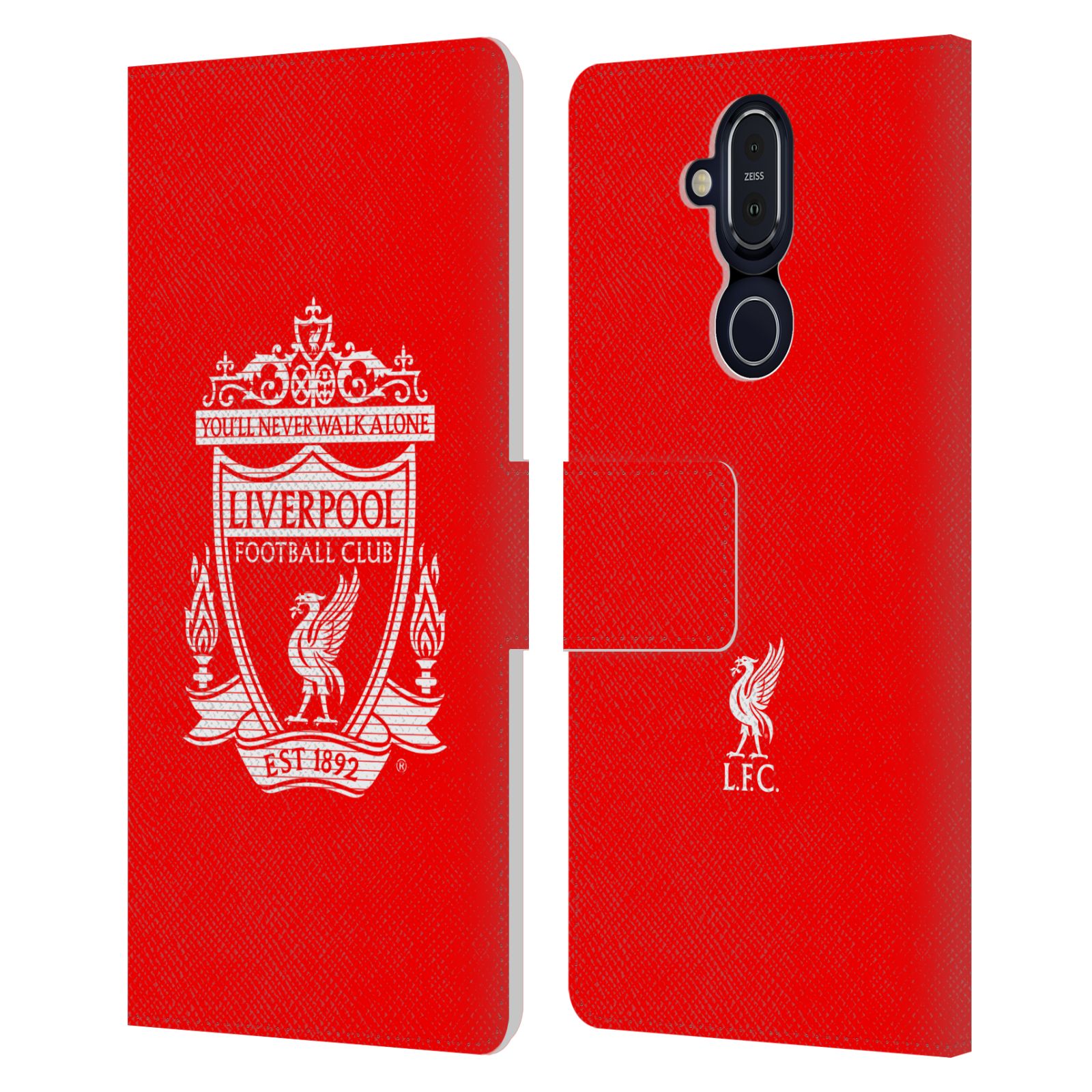 OFFICIAL LIVERPOOL FOOTBALL CLUB CREST 2 PU LEATHER BOOK CASE FOR NOKIA PHONES - Picture 11 of 16