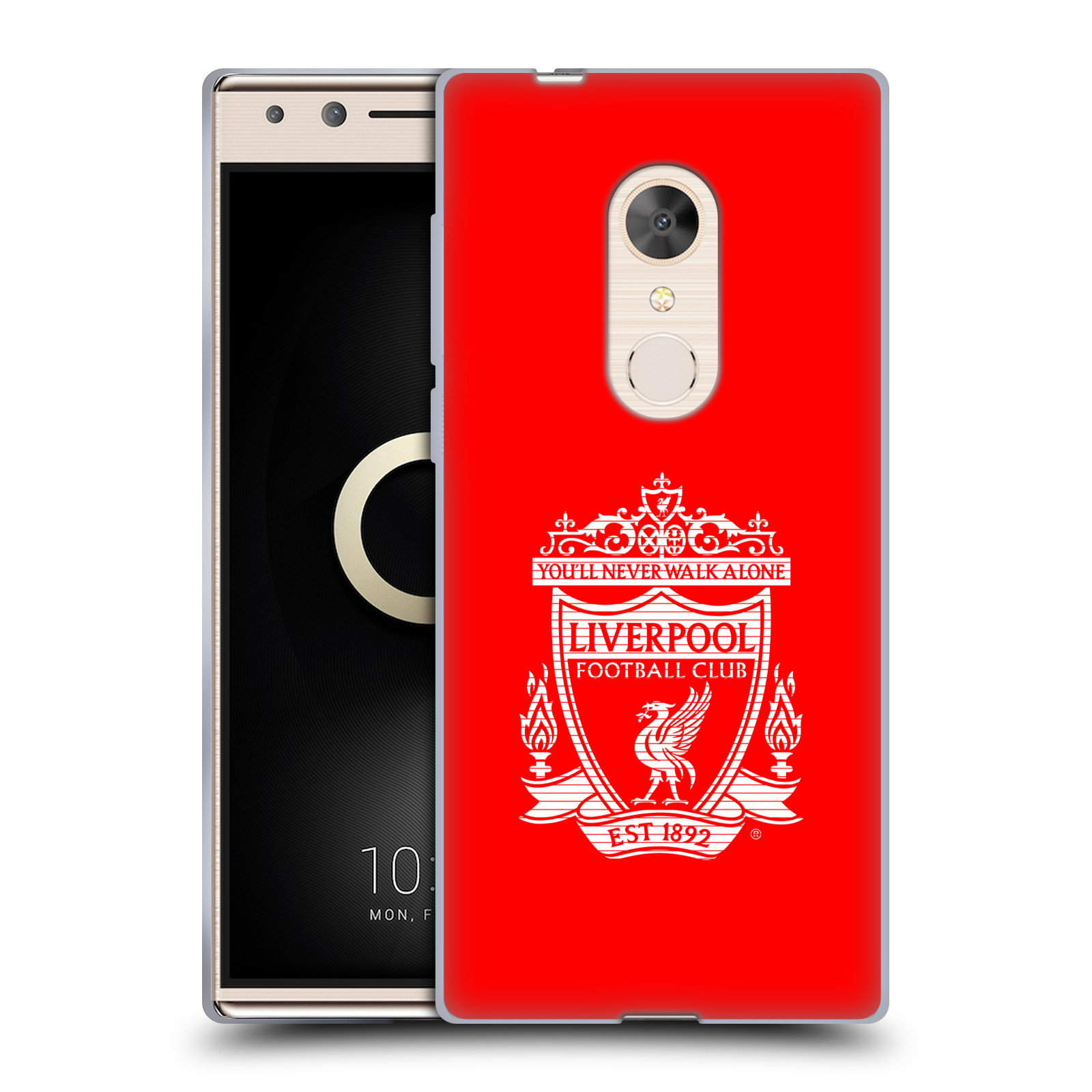 OFFICIAL LIVERPOOL FOOTBALL CLUB CREST 2 SOFT GEL CASE FOR ALCATEL PHONES - Picture 12 of 17
