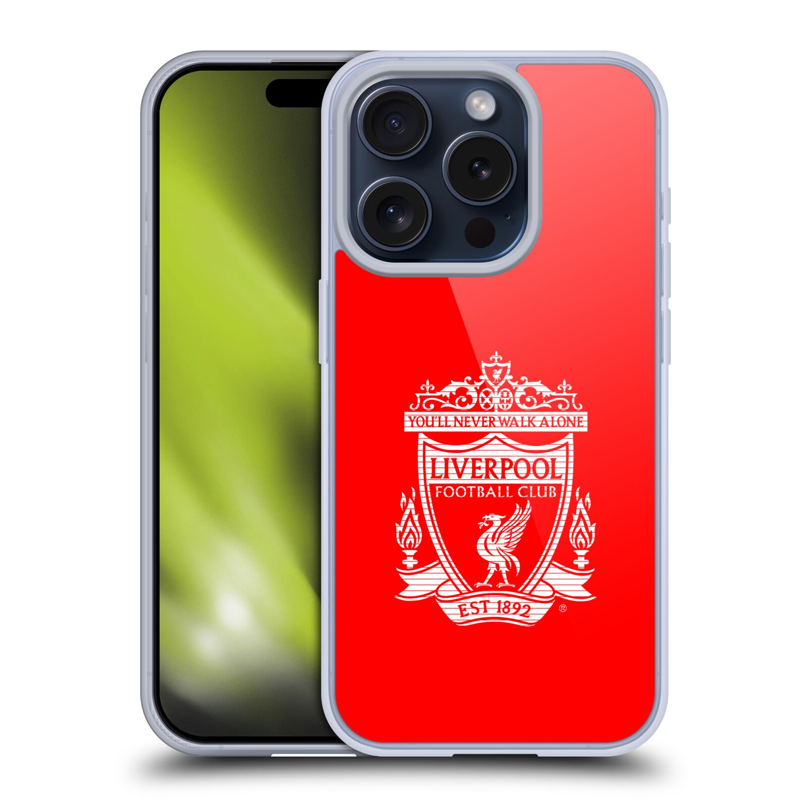 OFFICIAL LIVERPOOL FC LFC CREST 2 SOFT GEL CASE FOR APPLE iPHONE PHONES - Picture 10 of 15