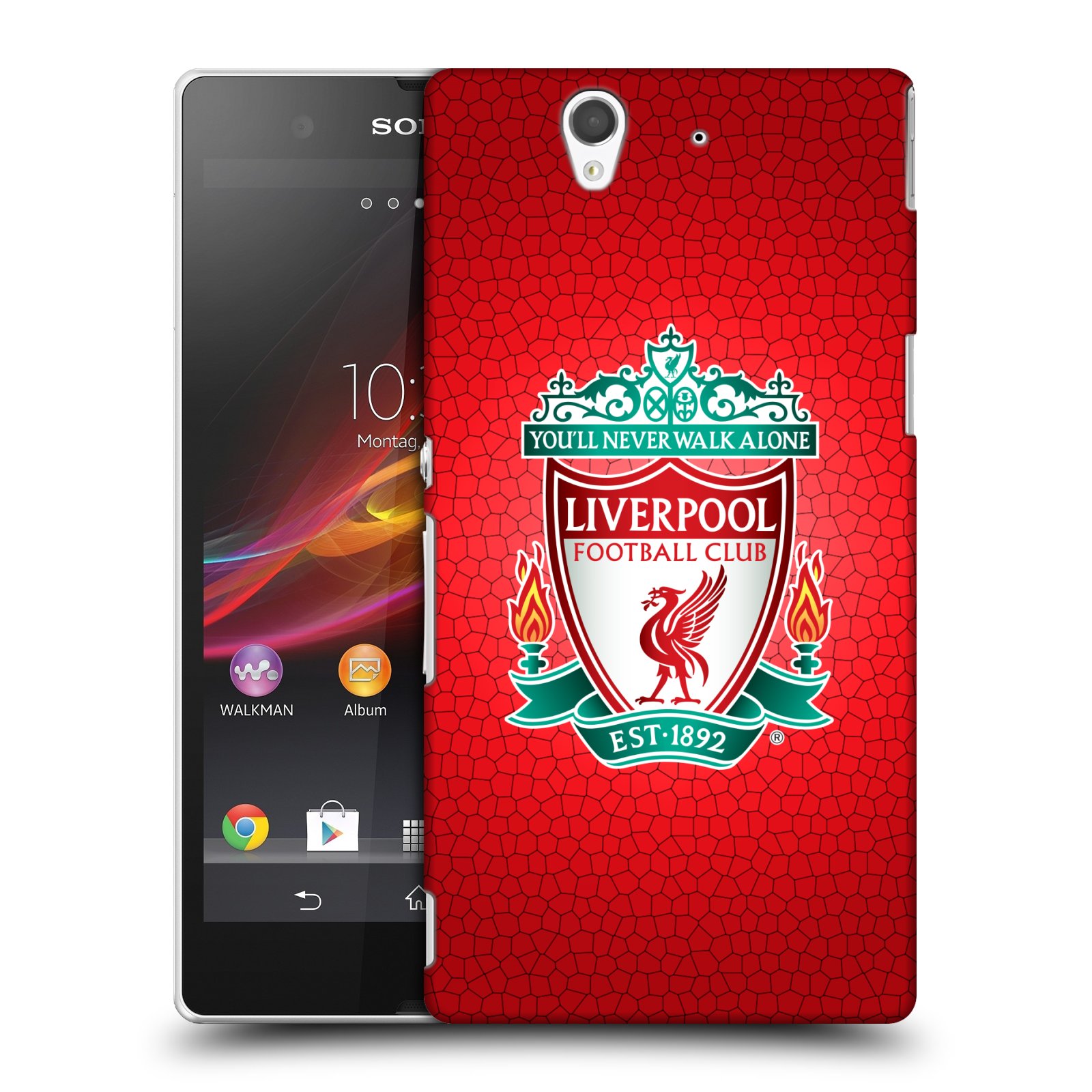 OFFICIAL LIVERPOOL FOOTBALL CLUB CREST 2 HARD BACK CASE FOR SONY PHONES 3 - Picture 13 of 17