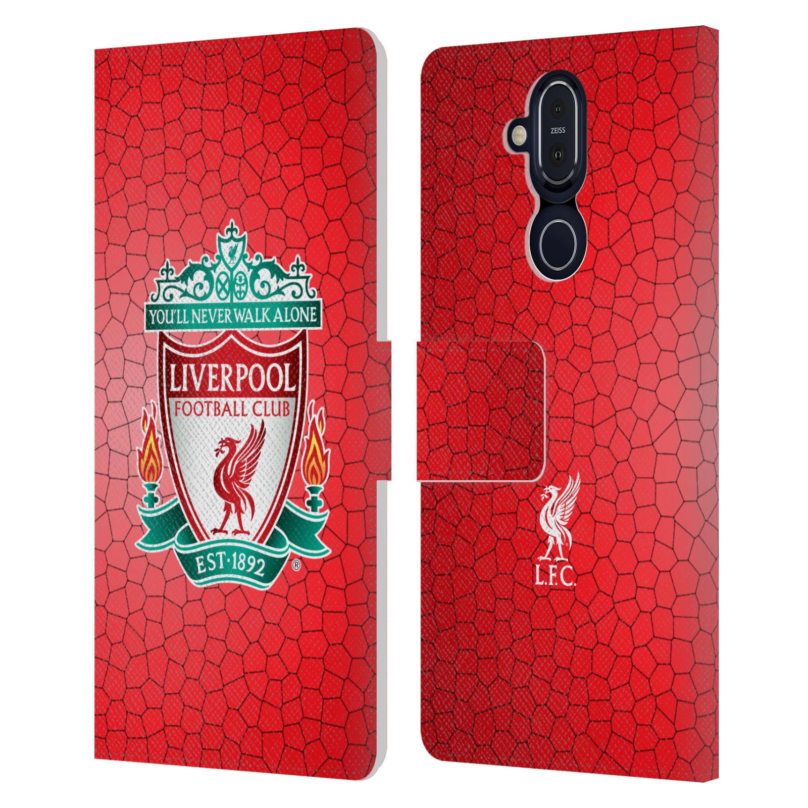 OFFICIAL LIVERPOOL FOOTBALL CLUB CREST 2 PU LEATHER BOOK CASE FOR NOKIA PHONES - Picture 12 of 16