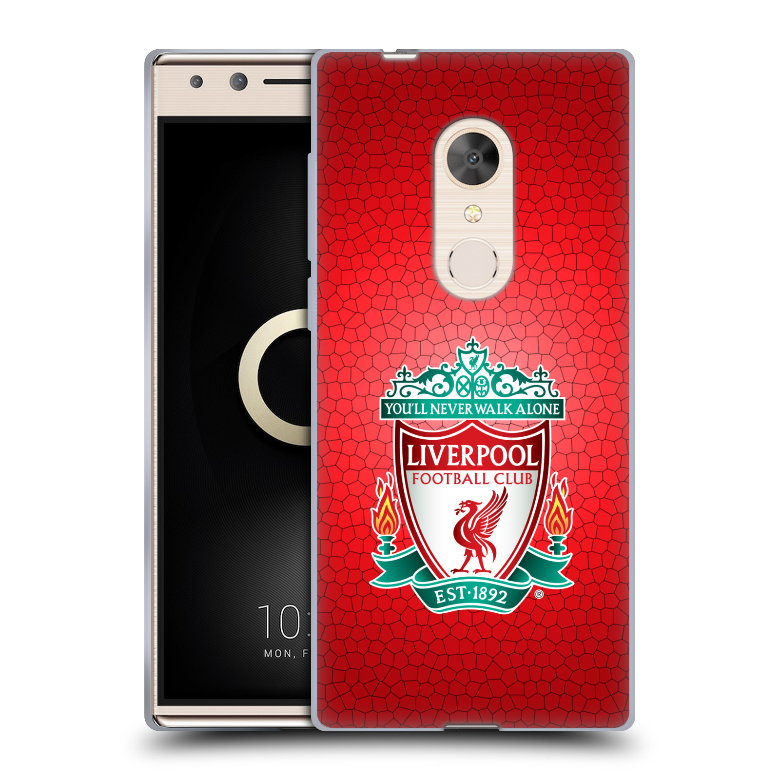OFFICIAL LIVERPOOL FOOTBALL CLUB CREST 2 SOFT GEL CASE FOR ALCATEL PHONES - Picture 13 of 17
