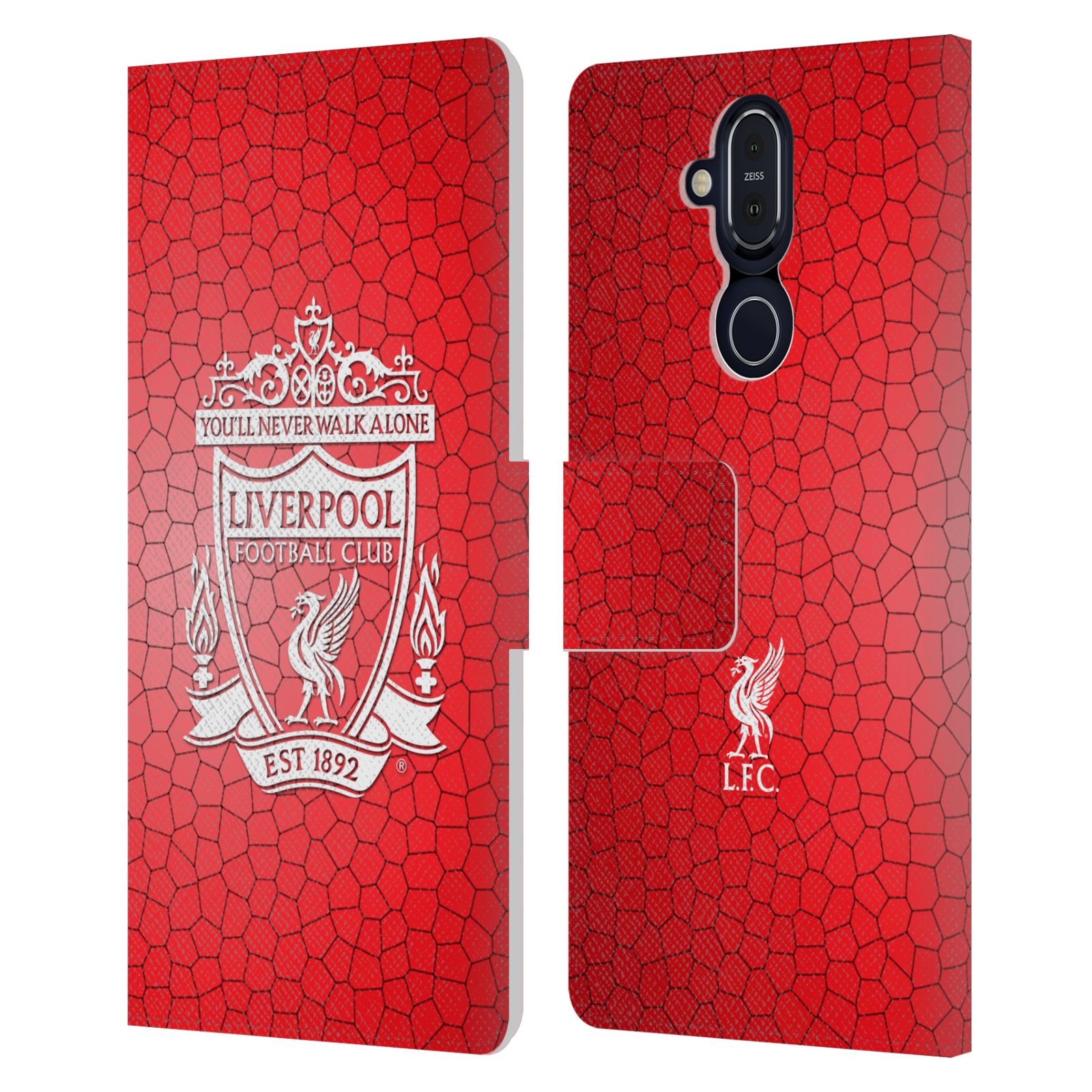 OFFICIAL LIVERPOOL FOOTBALL CLUB CREST 2 PU LEATHER BOOK CASE FOR NOKIA PHONES - Picture 13 of 16