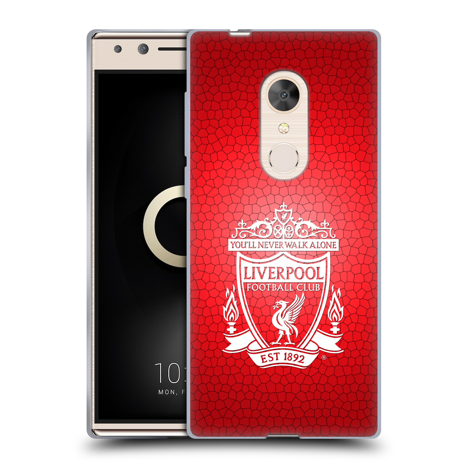 OFFICIAL LIVERPOOL FOOTBALL CLUB CREST 2 SOFT GEL CASE FOR ALCATEL PHONES - Picture 14 of 17