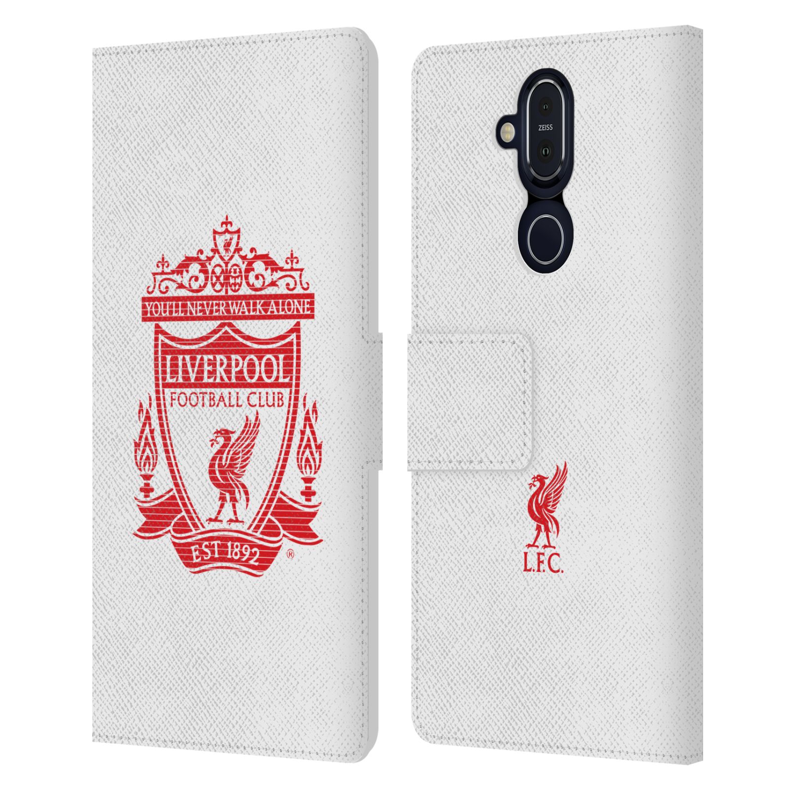 OFFICIAL LIVERPOOL FOOTBALL CLUB CREST 2 PU LEATHER BOOK CASE FOR NOKIA PHONES - Picture 14 of 16