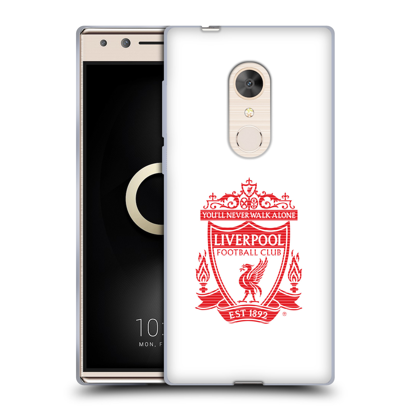 OFFICIAL LIVERPOOL FOOTBALL CLUB CREST 2 SOFT GEL CASE FOR ALCATEL PHONES - Picture 15 of 17