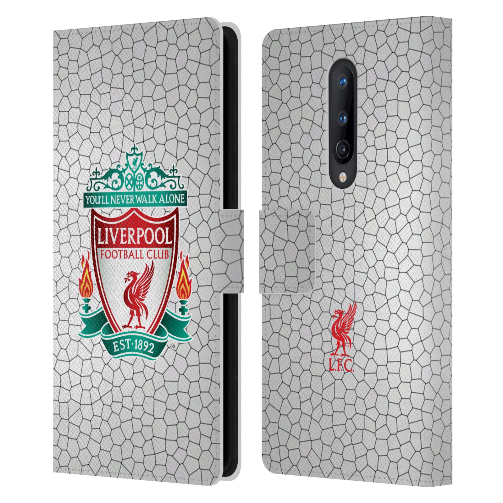 OFFICIAL LIVERPOOL FOOTBALL CLUB CREST 2 PU LEATHER BOOK CASE FOR ONEPLUS PHONES - Picture 15 of 16