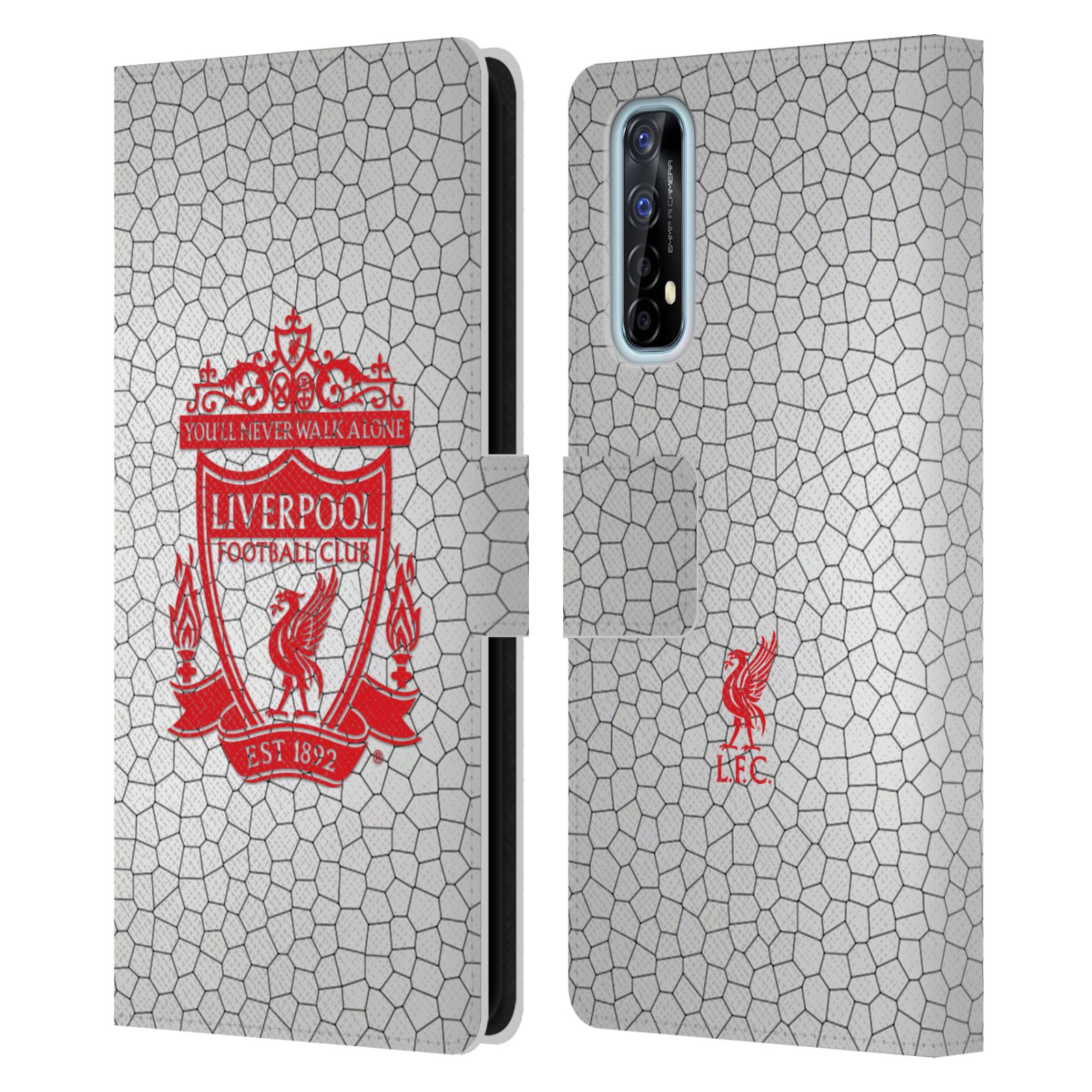 FUNDA OFICIAL LIVERPOOL CLUB DE FÚTBOL CREST 2 PU CUERO LIBRO PARA TELÉFONOS REALME - Imagen 16 de 16