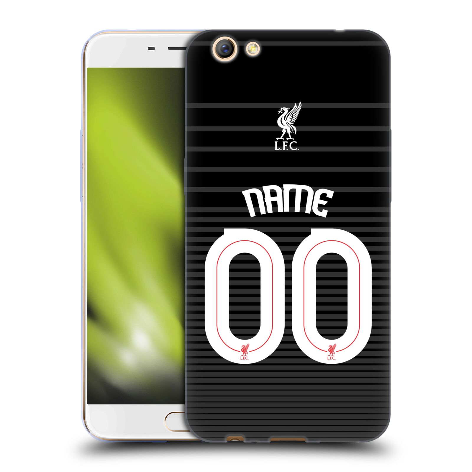 CUSTOM PERSONALIZED LIVERPOOL FC LFC PERSONAL KIT SOFT GEL CASE FOR OPPO PHONES