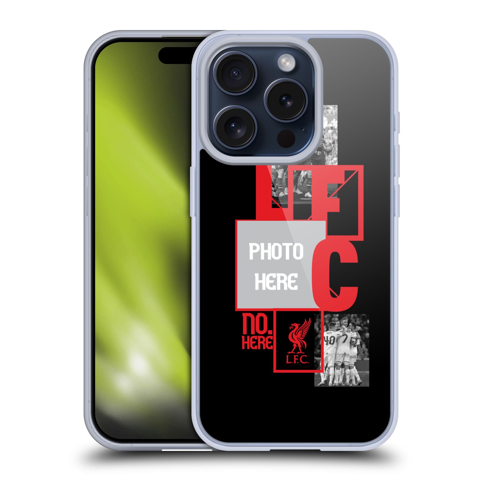 CUSTOM CUSTOMISED PERSONALISED LIVERPOOL FC GEL CASE FOR APPLE iPHONE PHONES - Picture 8 of 13