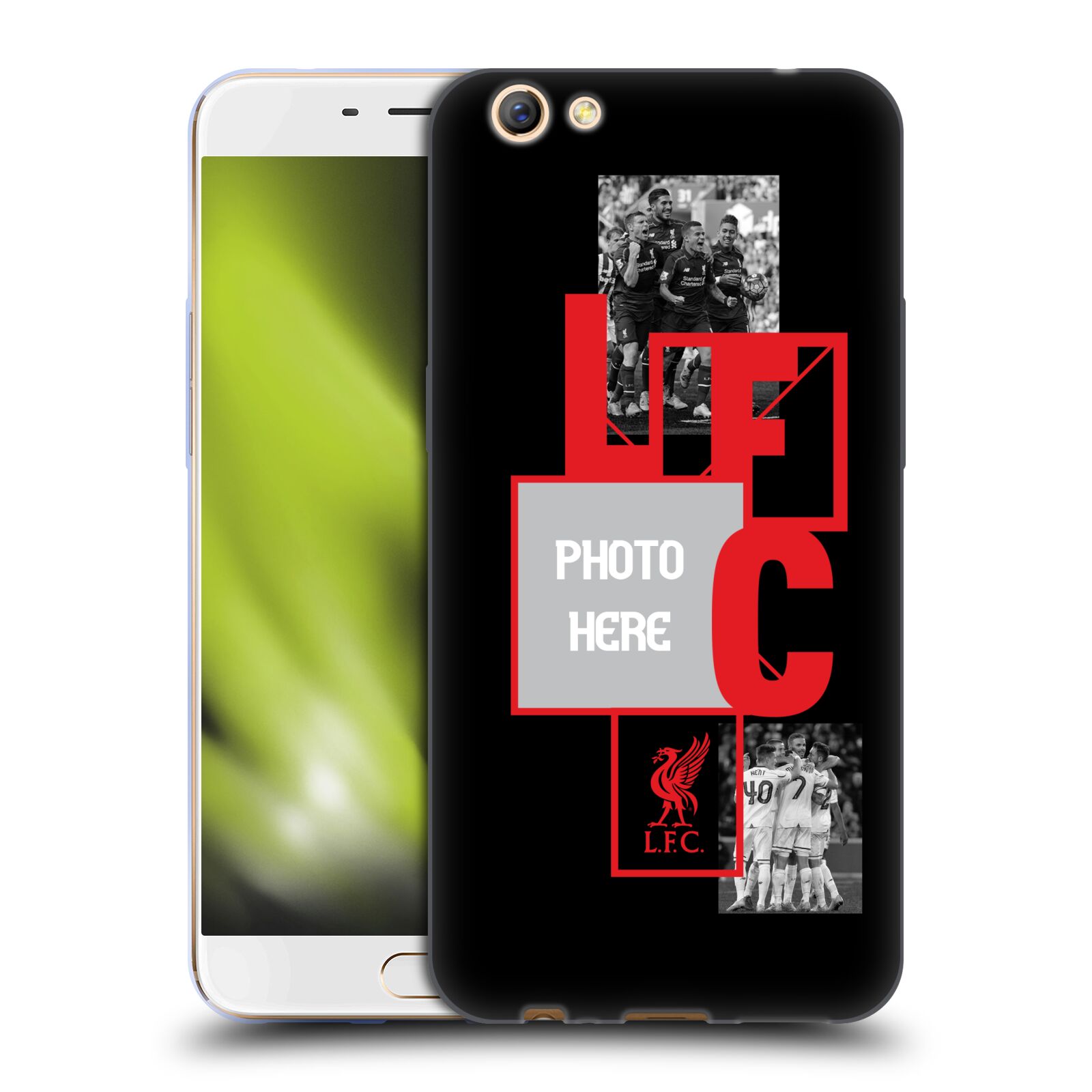 CUSTOM PERSONALIZED LIVERPOOL FC LFC LIVERPOOL FC SOFT GEL CASE FOR OPPO PHONES