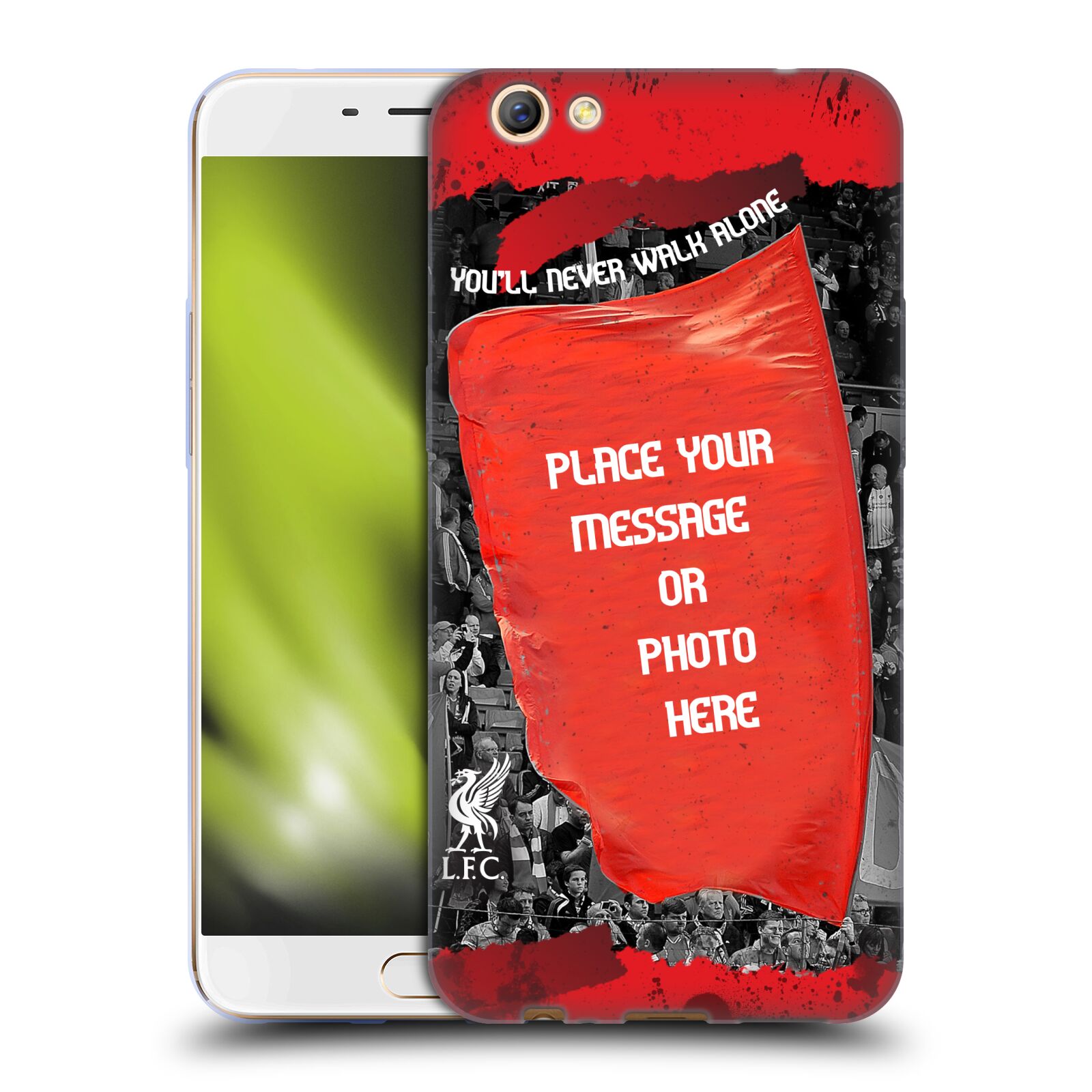 CUSTOM PERSONALIZED LIVERPOOL FC LFC LIVERPOOL FC SOFT GEL CASE FOR OPPO PHONES