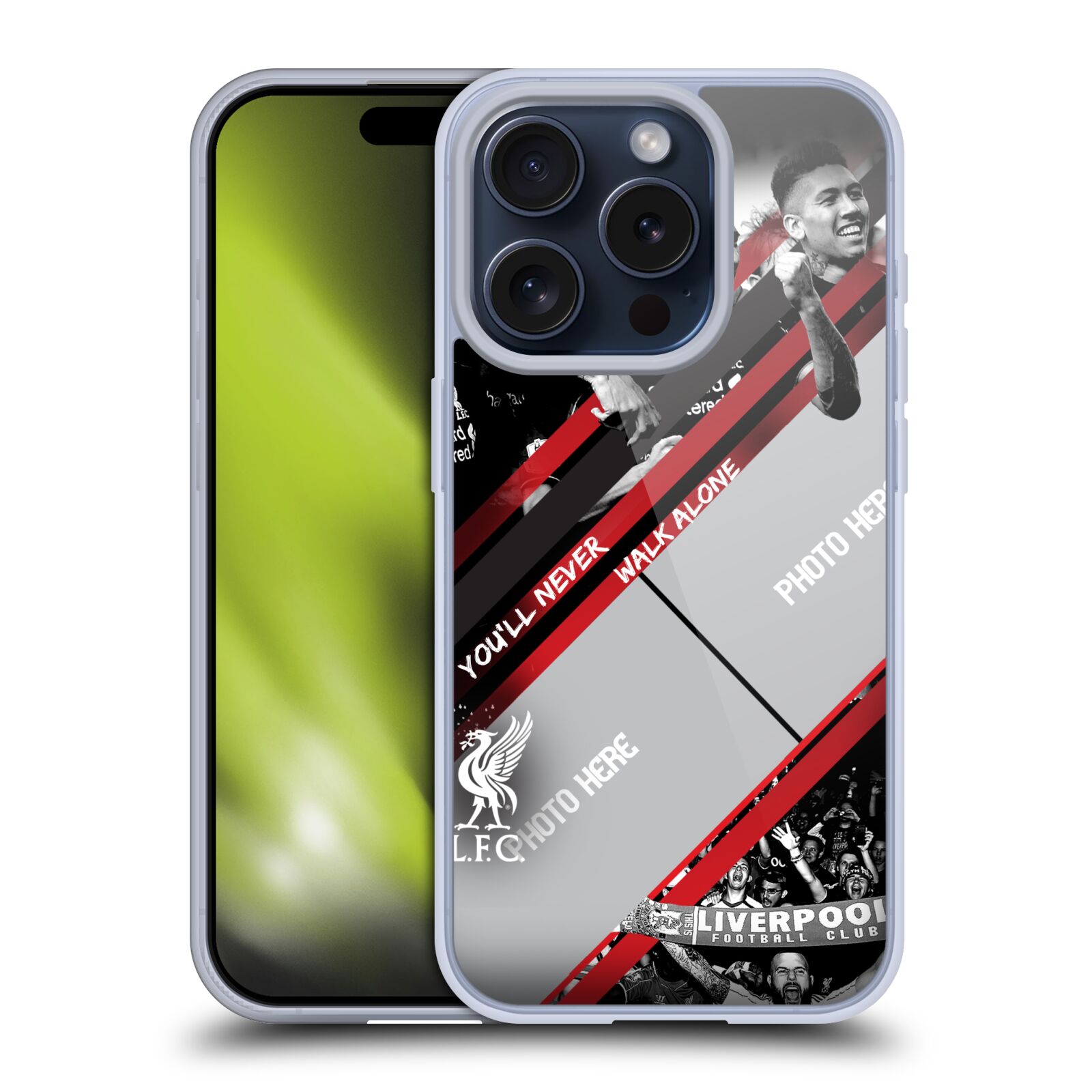 CUSTOM CUSTOMISED PERSONALISED LIVERPOOL FC GEL CASE FOR APPLE iPHONE PHONES - Picture 12 of 13