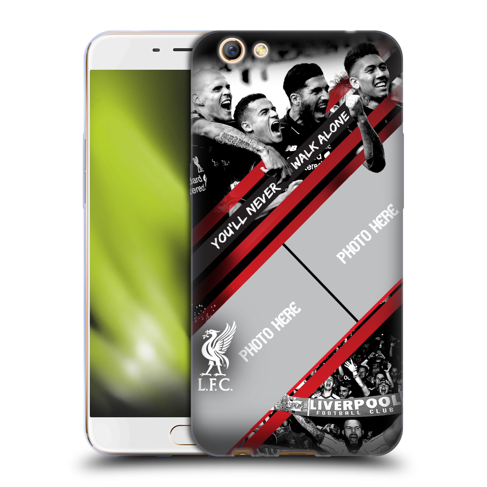 CUSTOM PERSONALIZED LIVERPOOL FC LFC LIVERPOOL FC SOFT GEL CASE FOR OPPO PHONES