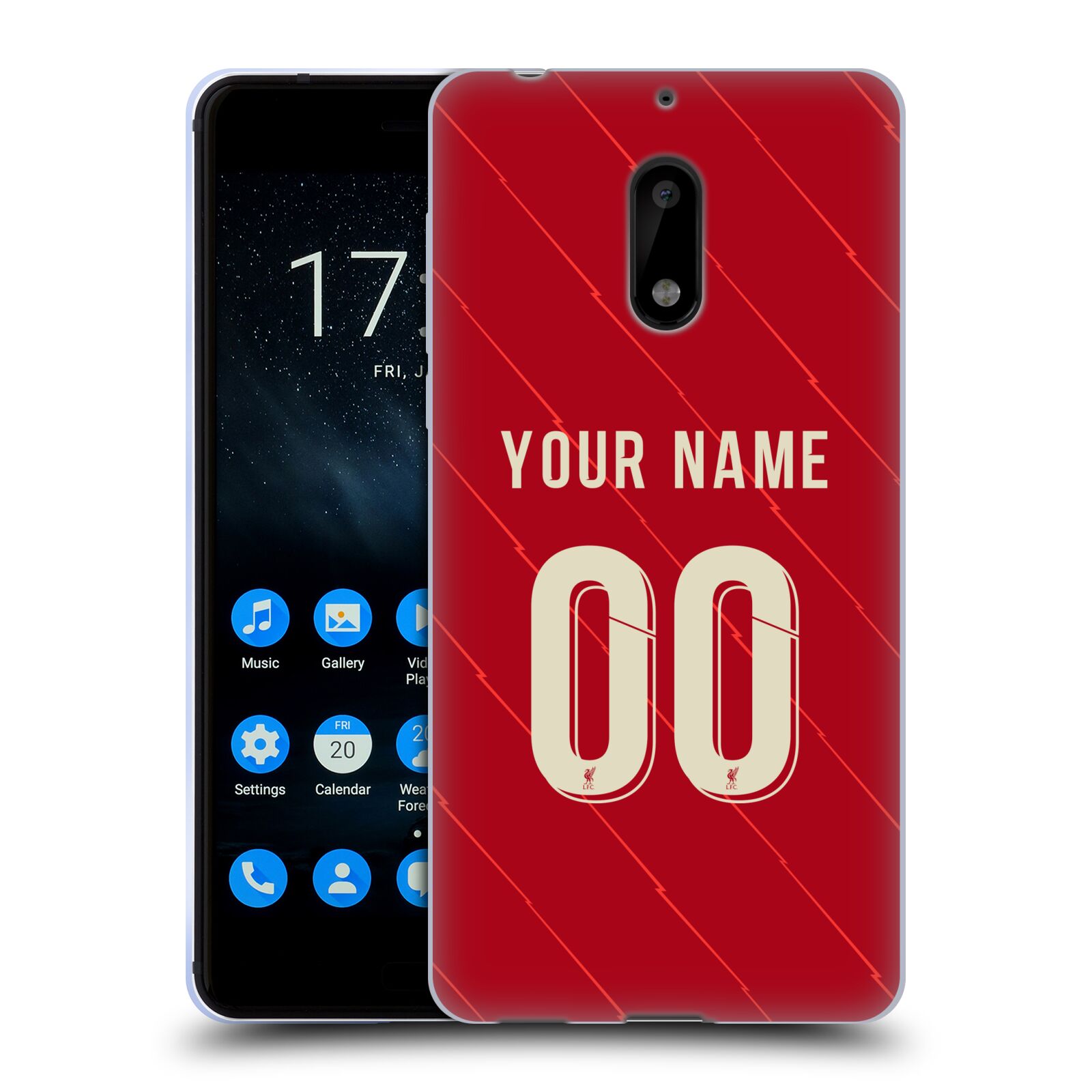 PERSONALISED LIVERPOOL FOOTBALL CLUB 2021/22 KIT GEL CASE FOR NOKIA PHONES 1 - Picture 8 of 8