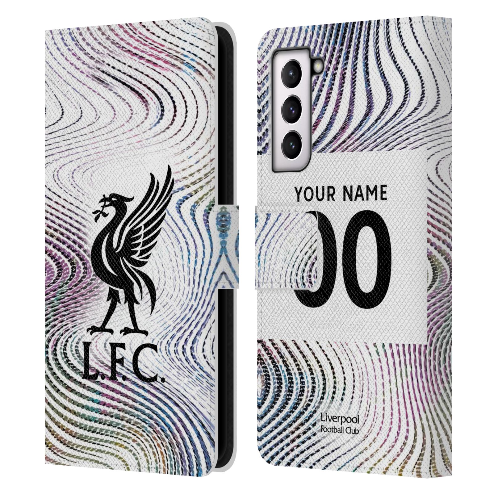 PERSONALISIERTE LIVERPOOL FC 2022/23 KIT PU LEDER BOOK CASE FÜR SAMSUNG HANDYS 4 - Bild 6 von 7