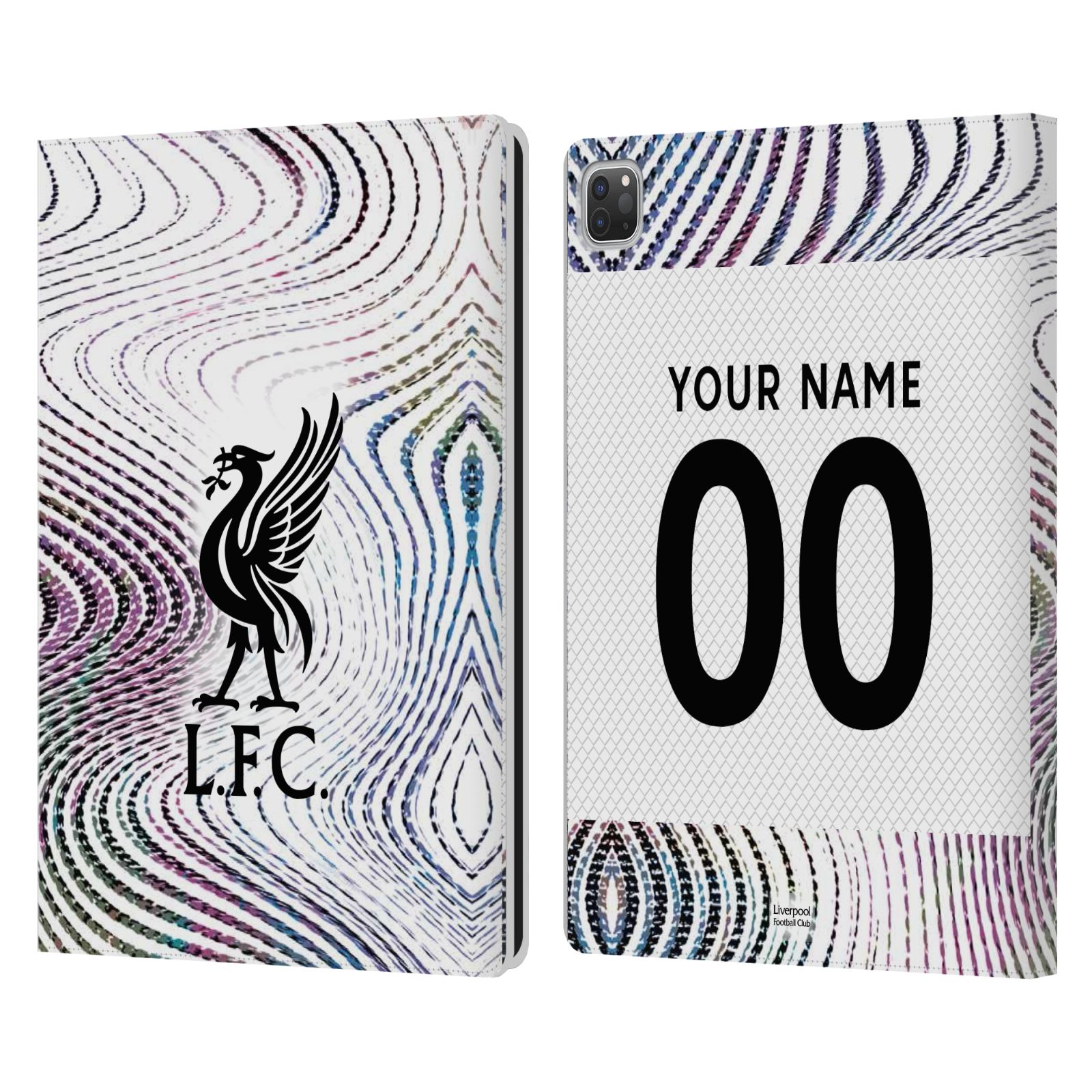 CUSTOM PERSONALISED LIVERPOOL FC 2022/23 KIT PU LEATHER BOOK CASE FOR APPLE iPAD - 第 6/7 張圖片