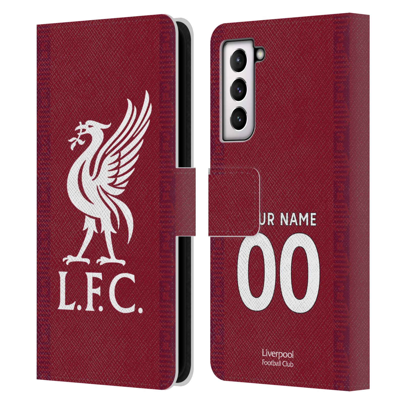 PERSONALISIERTE LIVERPOOL FC 2022/23 KIT PU LEDER BOOK CASE FÜR SAMSUNG HANDYS 4 - Bild 7 von 7