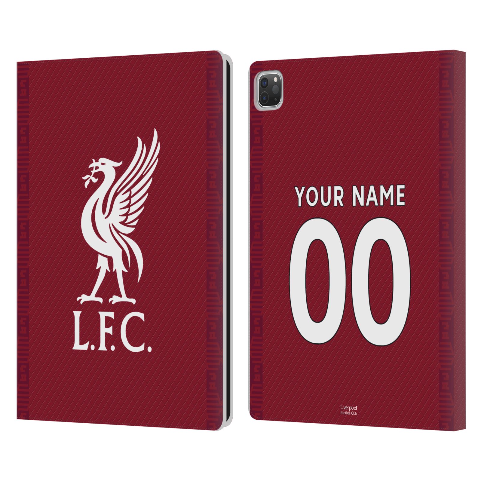 CUSTOM PERSONALISED LIVERPOOL FC 2022/23 KIT PU LEATHER BOOK CASE FOR APPLE iPAD - 第 7/7 張圖片