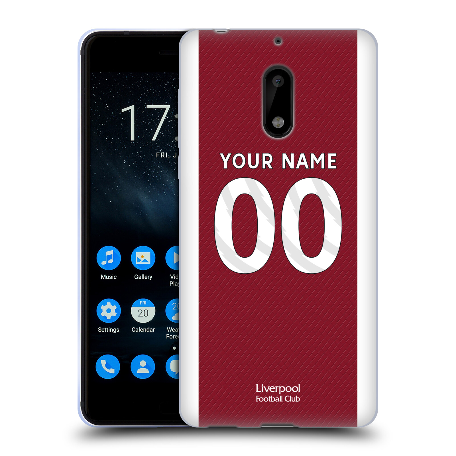 CUSTOM PERSONALISED LIVERPOOL FC LFC 2023/24 KIT GEL CASE FOR NOKIA PHONES 1 - Picture 8 of 8