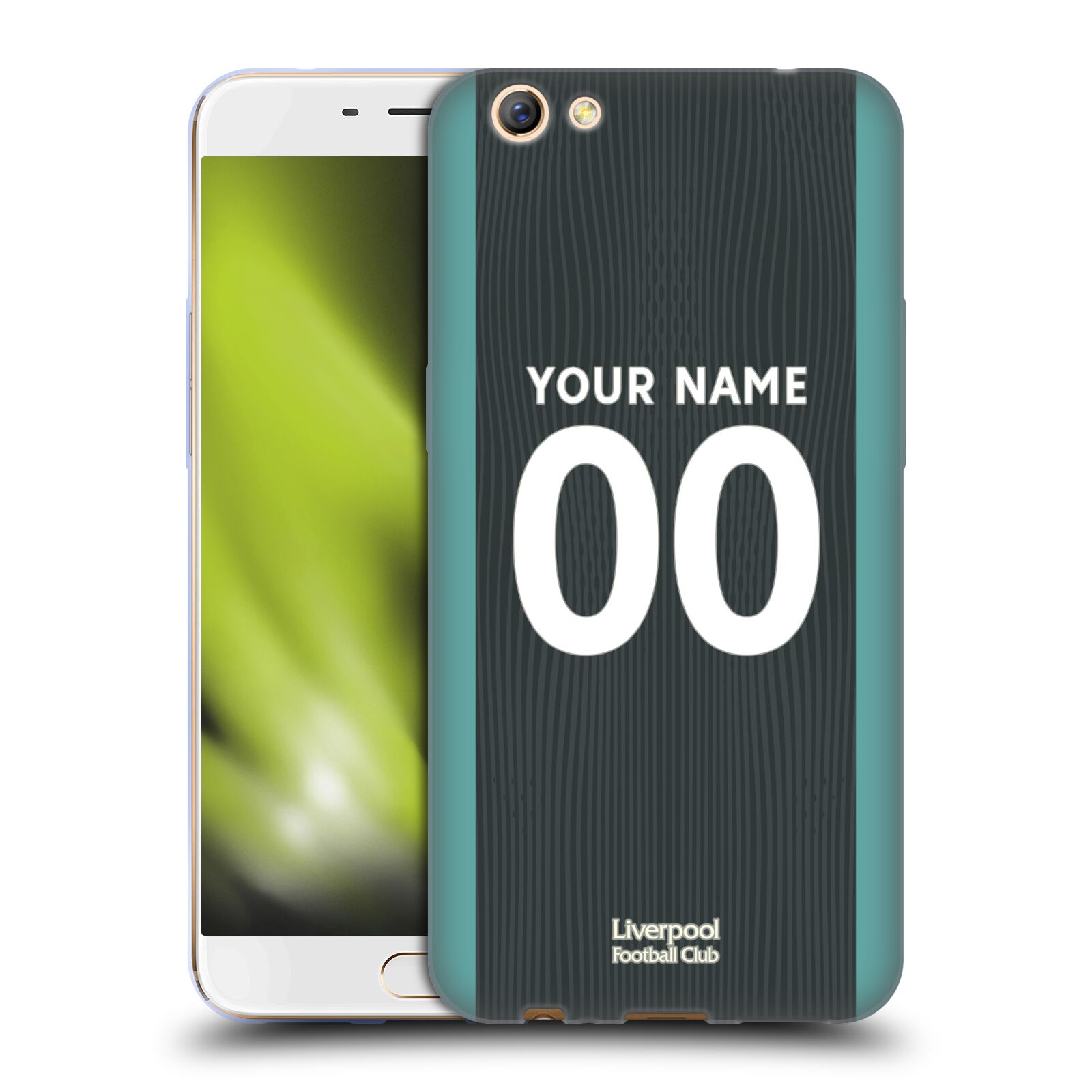 CUSTOM CUSTOMIZED PERSONALIZED LIVERPOOL FC 2024/25 KIT GEL CASE FOR OPPO PHONES