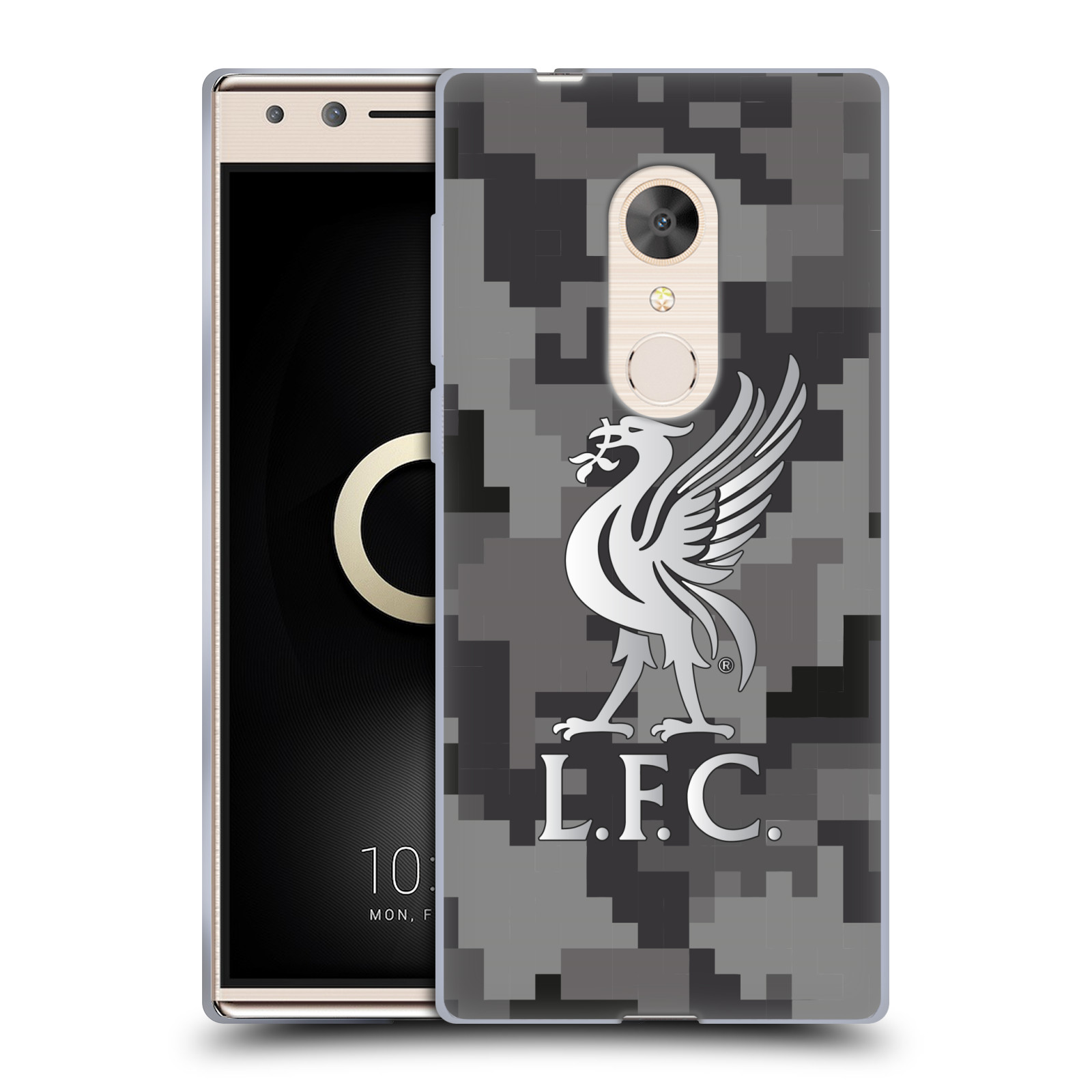 OFFICIAL LIVERPOOL FOOTBALL CLUB DIGITAL CAMOUFLAGE GEL CASE FOR ALCATEL PHONES - Picture 8 of 13