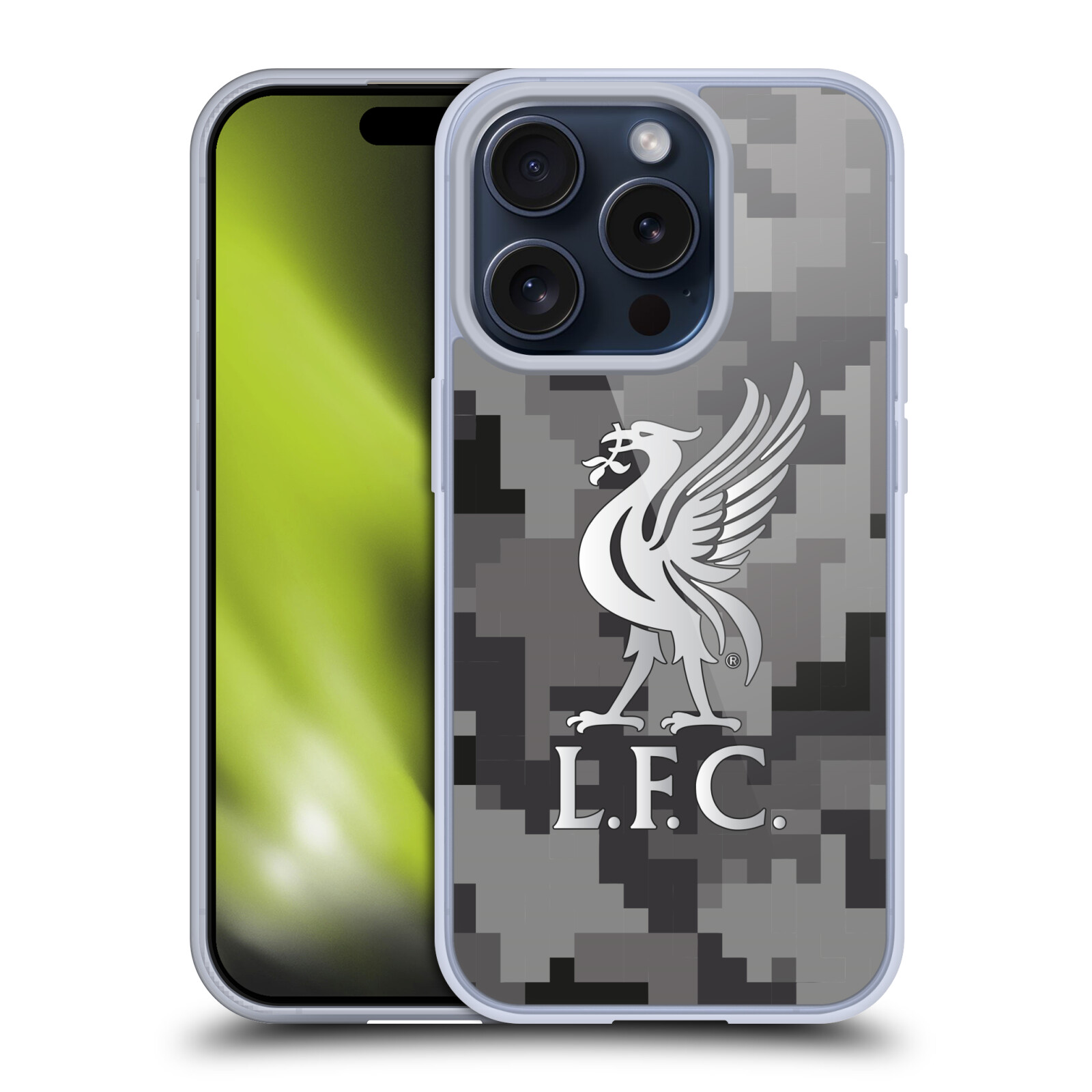 LIVERPOOL FC LFC DIGITAL CAMOUFLAGE SOFT GEL CASE FOR APPLE iPHONE PHONES - Picture 8 of 13