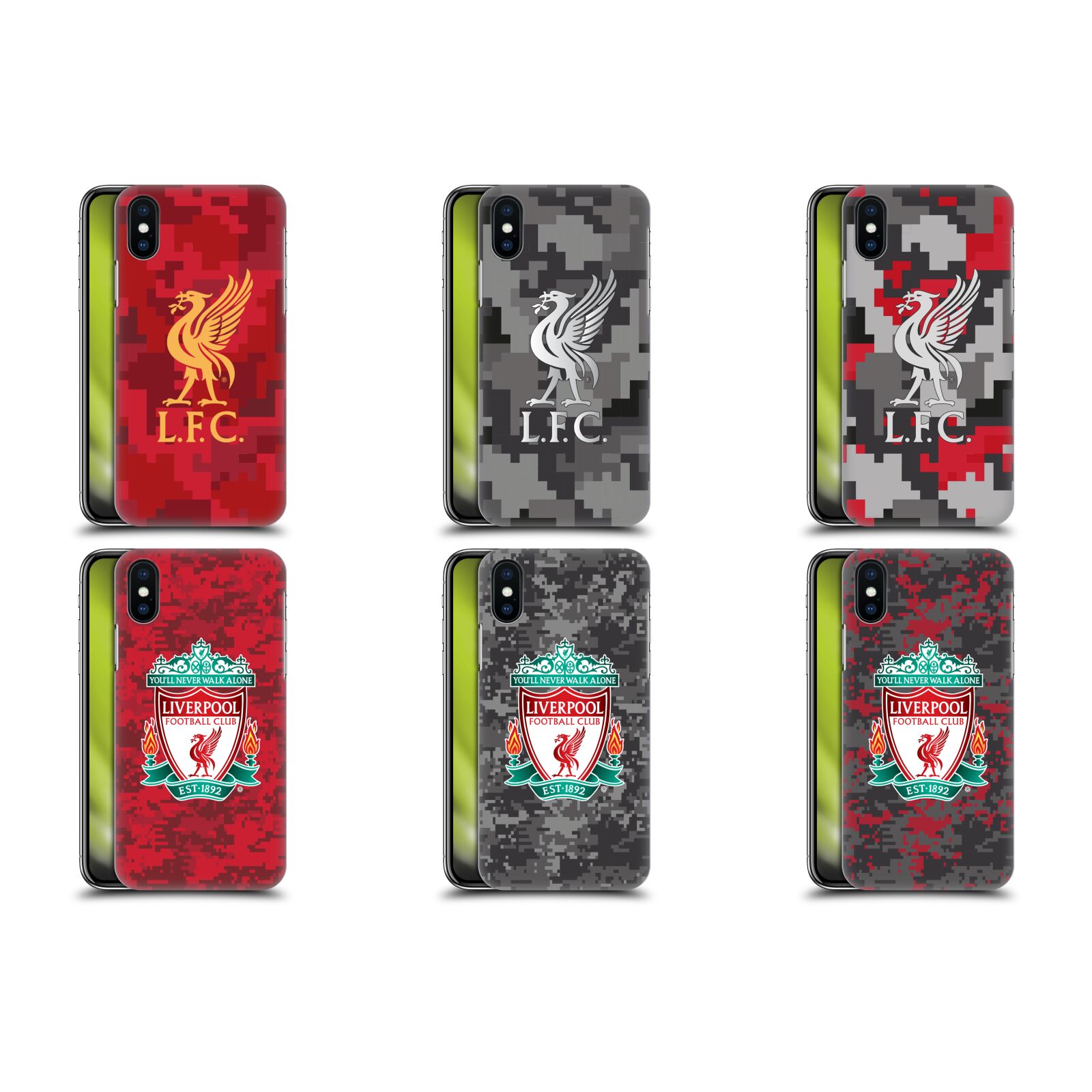 OFFICIAL LIVERPOOL FOOTBALL CLUB DIGITAL CAMOUFLAGE CASE FOR APPLE