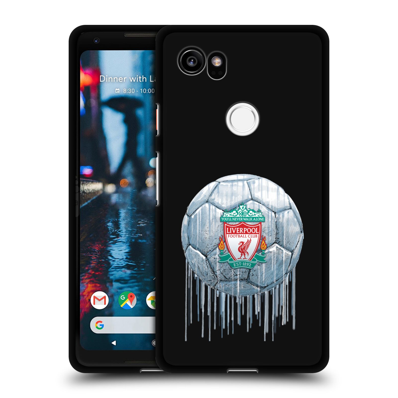 OFFICIAL LIVERPOOL FOOTBALL CLUB DRIP ART BLACK SOFT GEL CASE FOR GOOGLE PHONES - 第 7/7 張圖片