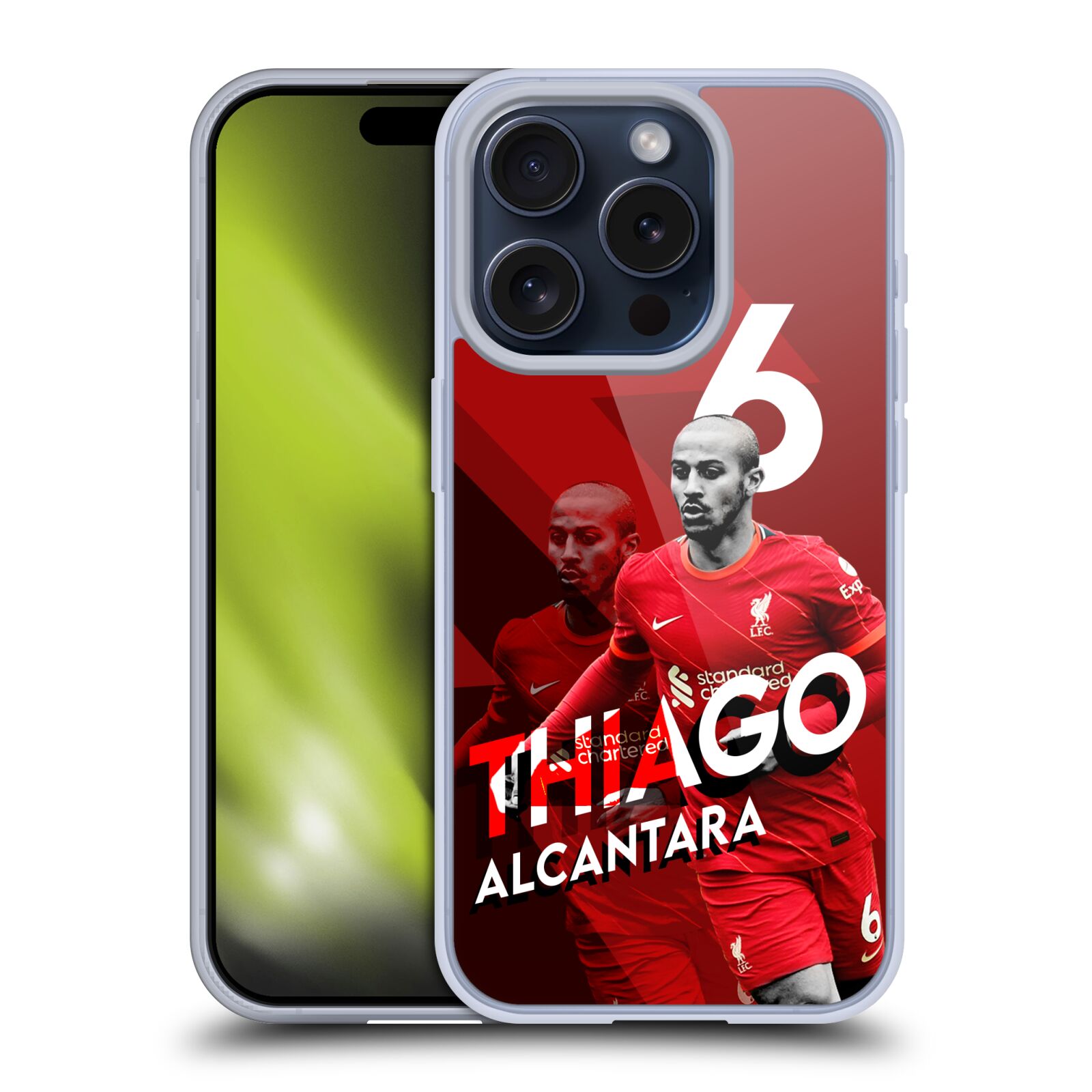LIVERPOOL FC 2021/22 FIRST TEAM ÉTUI COQUE EN GEL POUR APPLE iPHONE TÉLÉPHONES - Photo 14 sur 15