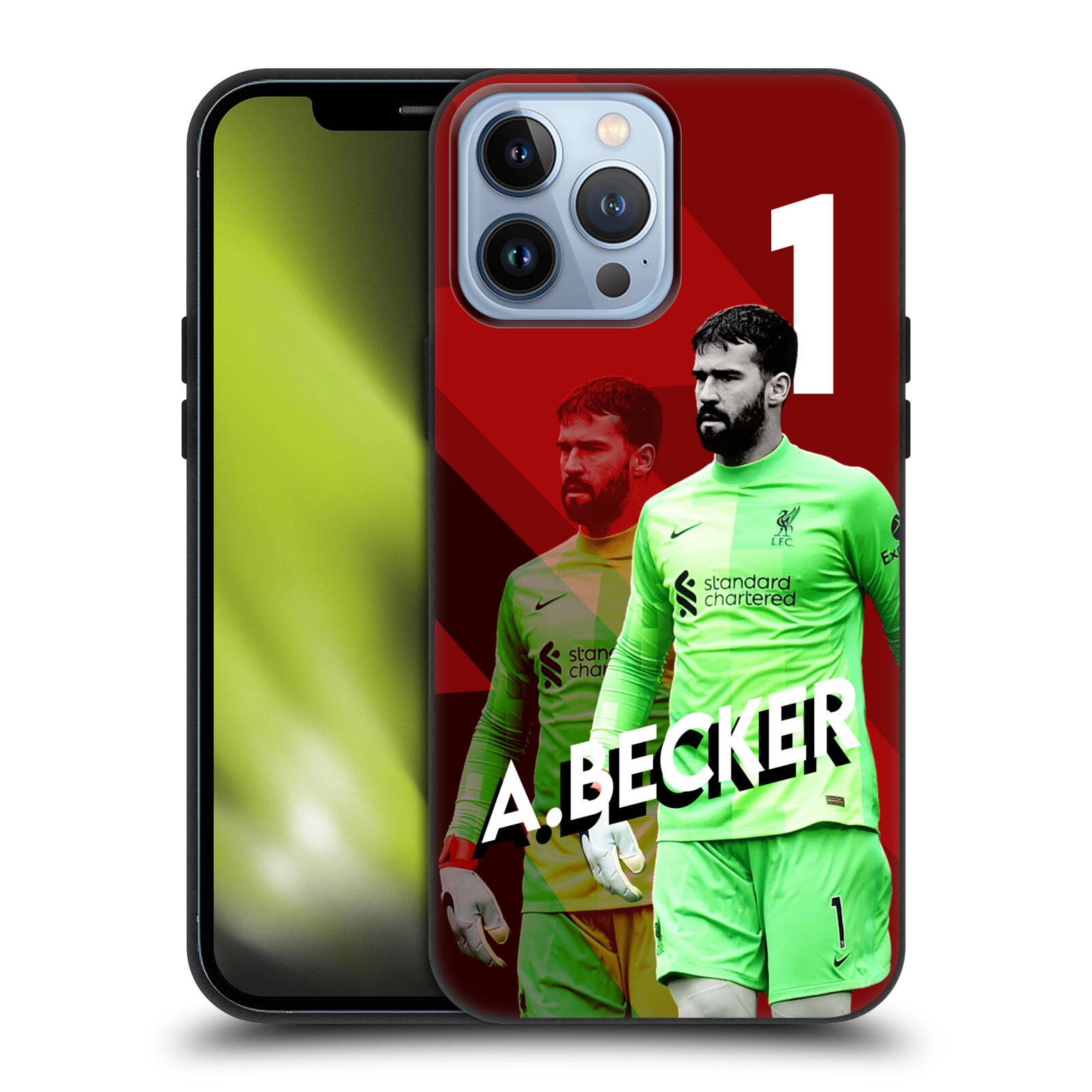 LIVERPOOL FC 2021/22 FIRST TEAM BLACK SUSTAINABLE CASE FOR APPLE iPHONE PHONES - Picture 9 of 15
