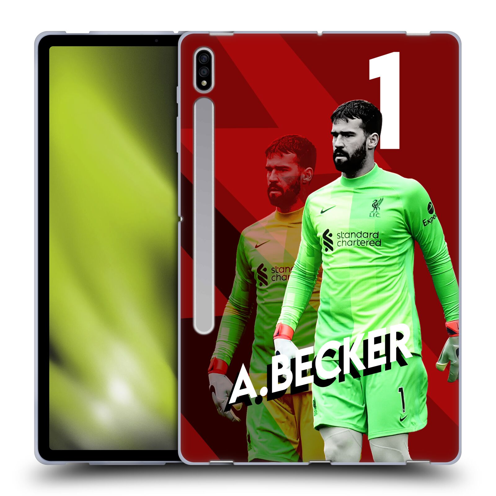 LIVERPOOL FC LFC 2021/22 FIRST TEAM SOFT GEL CASE FOR SAMSUNG TABLETS 1 - Picture 9 of 15