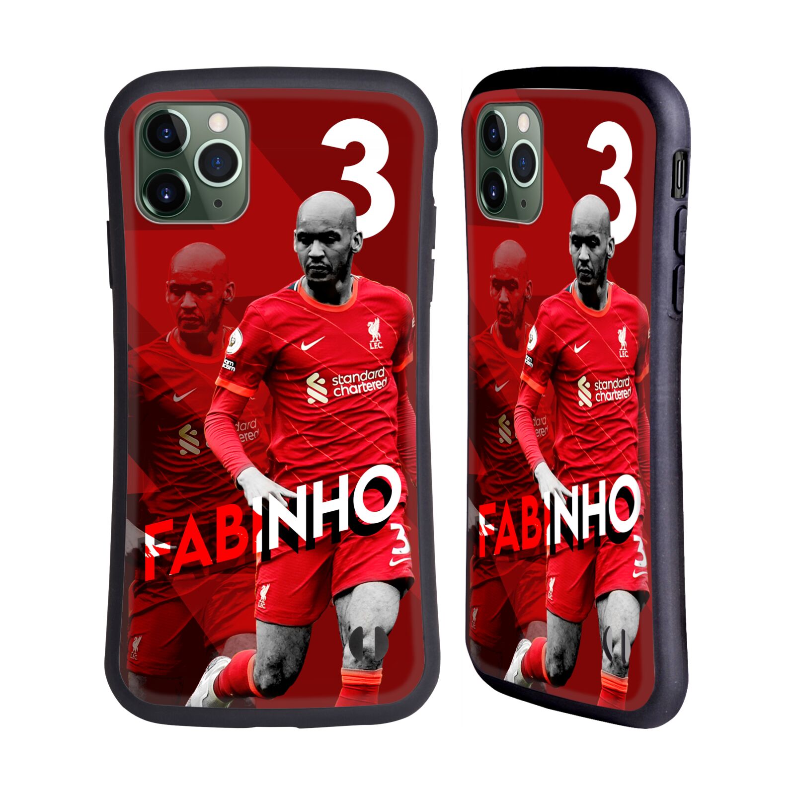 LIVERPOOL FC LFC 2021/22 FIRST TEAM HYBRID CASE FOR APPLE iPHONES PHONES - Picture 10 of 15