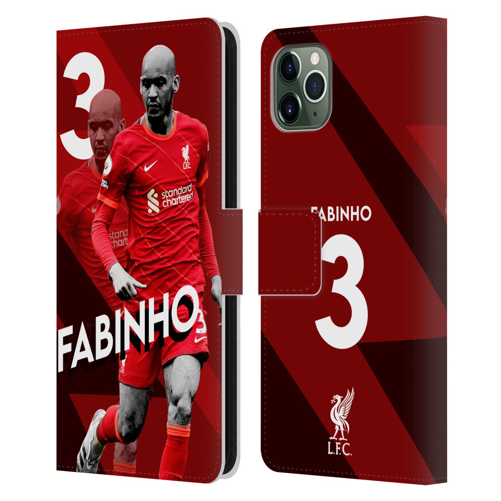 LIVERPOOL FC LFC 2021/22 PREMIÈRE ÉQUIPE ÉTUI COQUE EN CUIR PU POUR APPLE iPHONE - Photo 9 sur 14