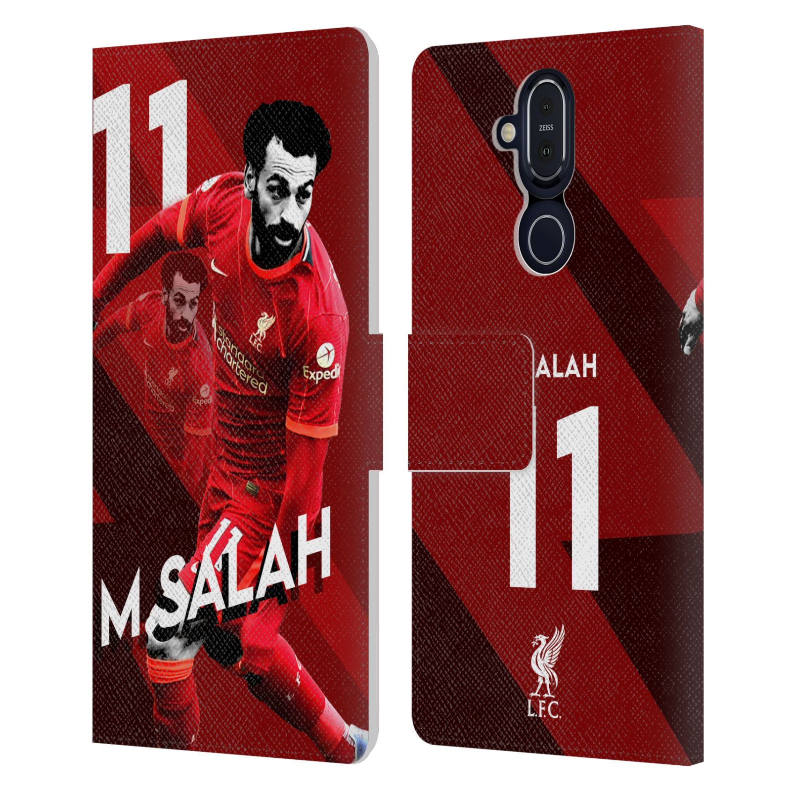 LIVERPOOL FC LFC 2021/22 FIRST TEAM PU LEATHER BOOK WALLET CASE FOR NOKIA PHONES - Picture 10 of 14