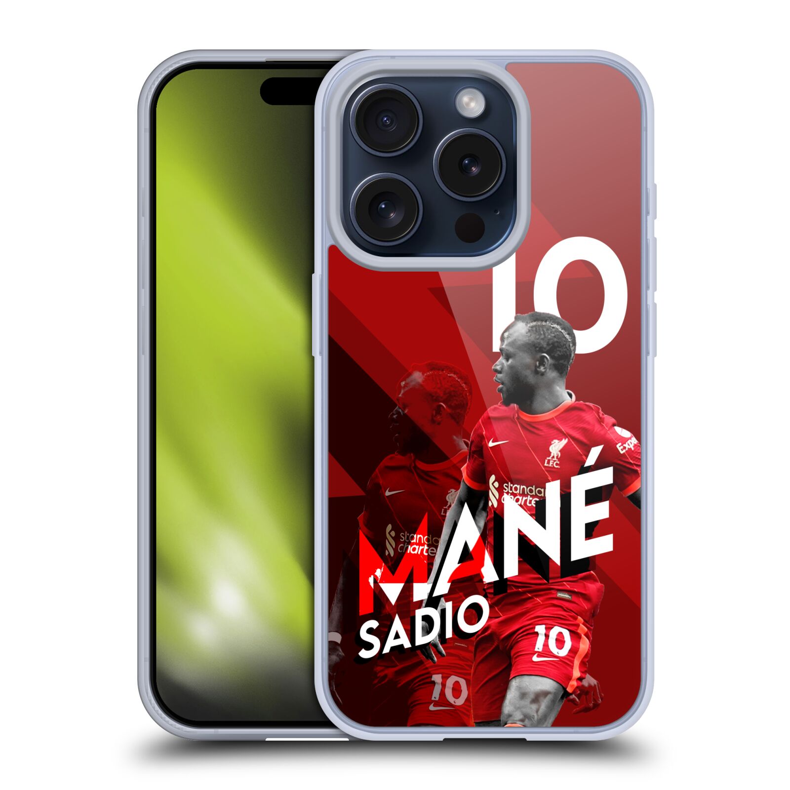 LIVERPOOL FC 2021/22 FIRST TEAM ÉTUI COQUE EN GEL POUR APPLE iPHONE TÉLÉPHONES - Photo 13 sur 15