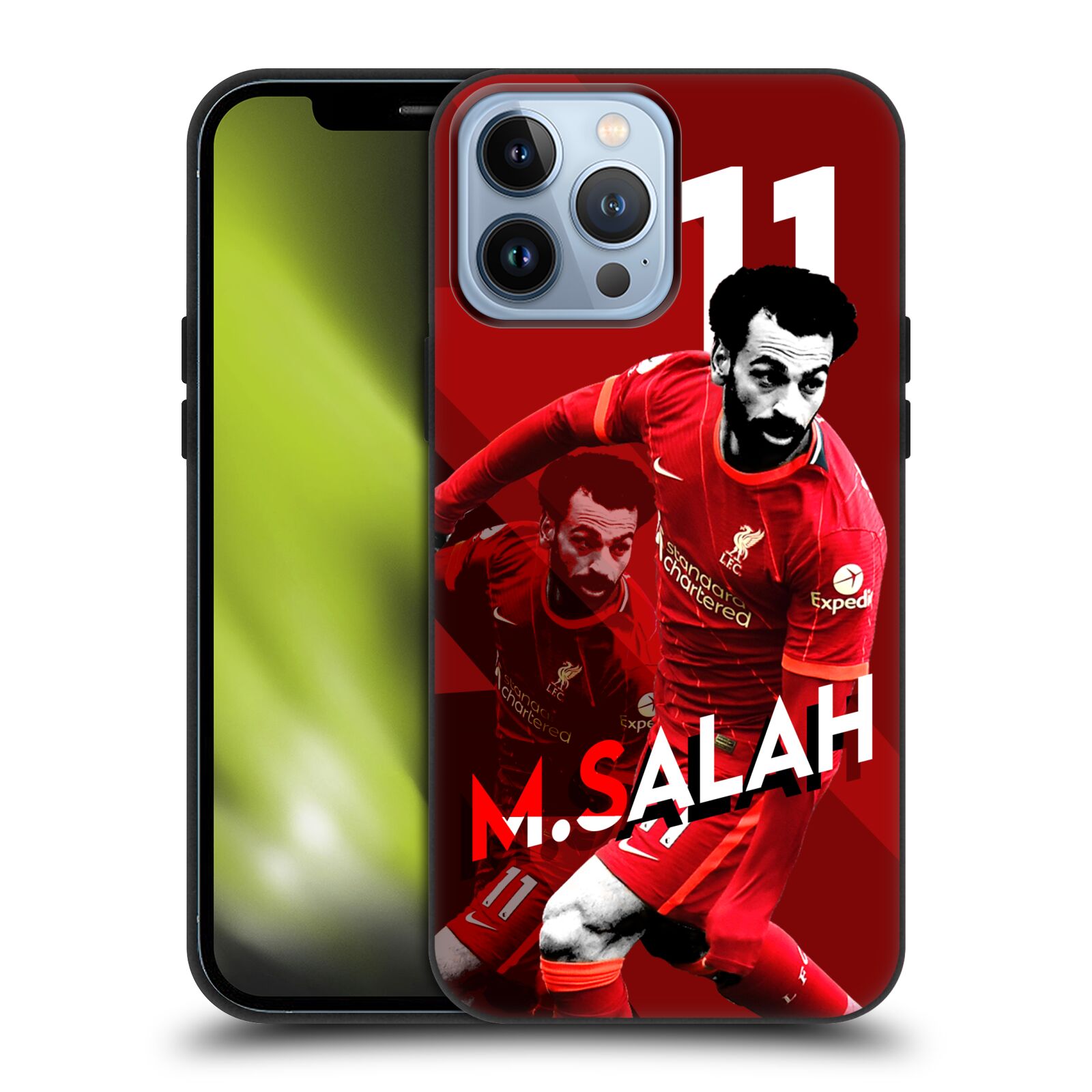 LIVERPOOL FC 2021/22 FIRST TEAM BLACK SUSTAINABLE CASE FOR APPLE iPHONE PHONES - Picture 11 of 15