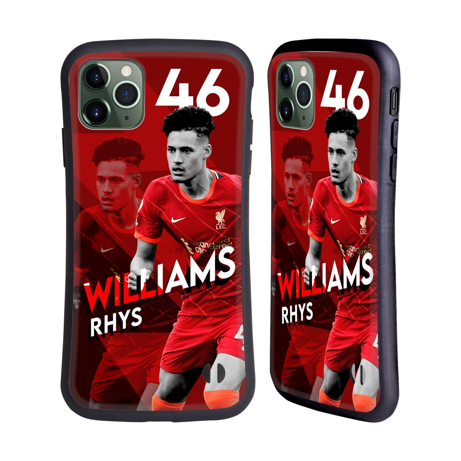 LIVERPOOL FC LFC 2021/22 FIRST TEAM HYBRID CASE FOR APPLE iPHONES PHONES - Picture 12 of 15